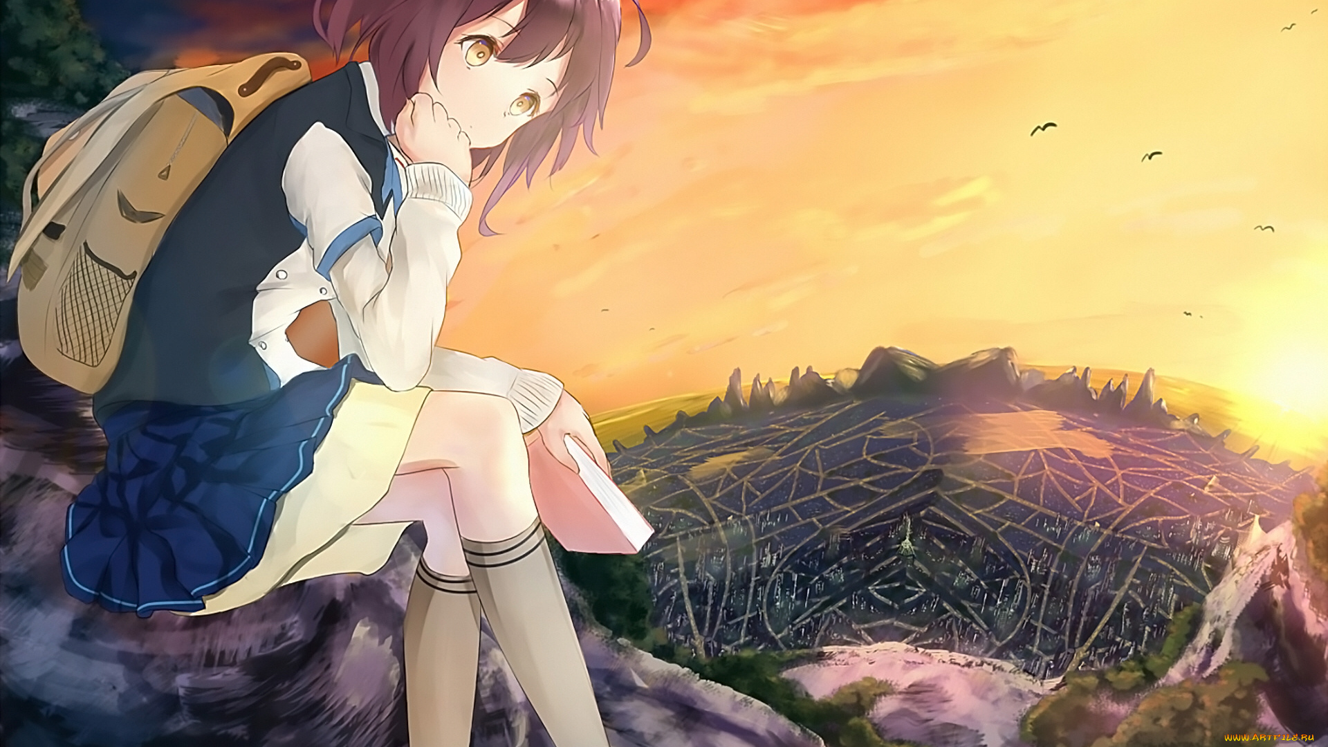 аниме, unknown, , другое, , девушка