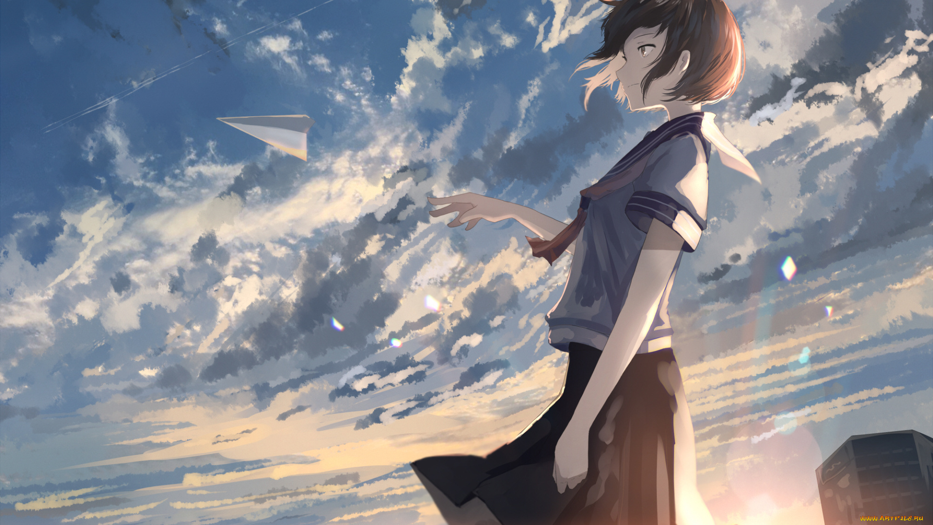 аниме, unknown, , другое, , девушка