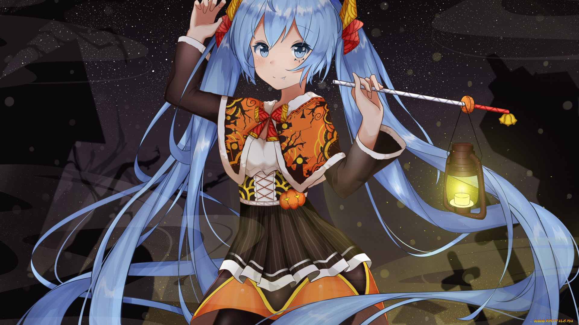 аниме, vocaloid, девочка