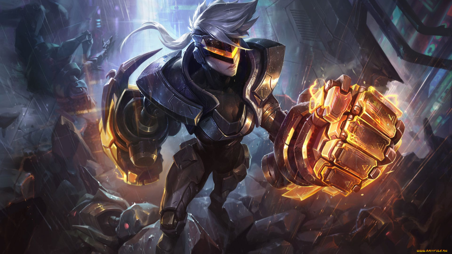 видео, игры, league, of, legends, league, of, legends, vi