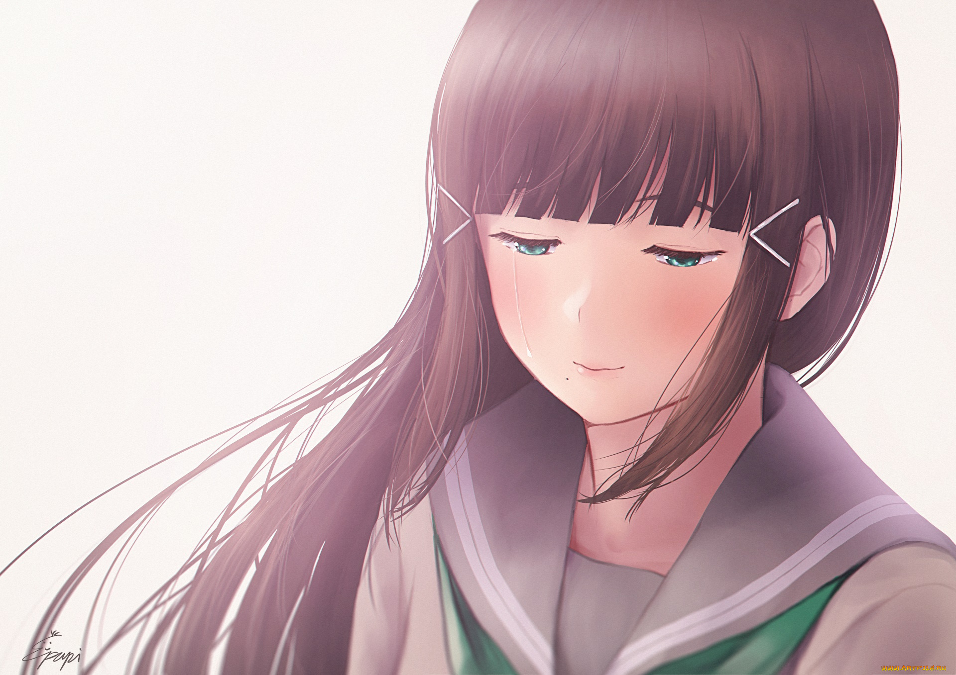 аниме, love, live, , school, idol, project, фон, взгляд, девушка