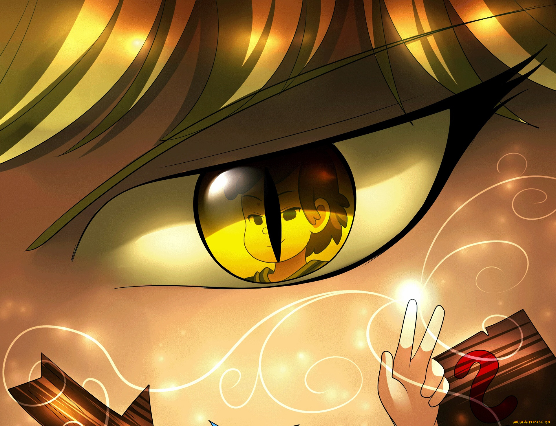 аниме, unknown, , другое, , билл, сайфер, глаз