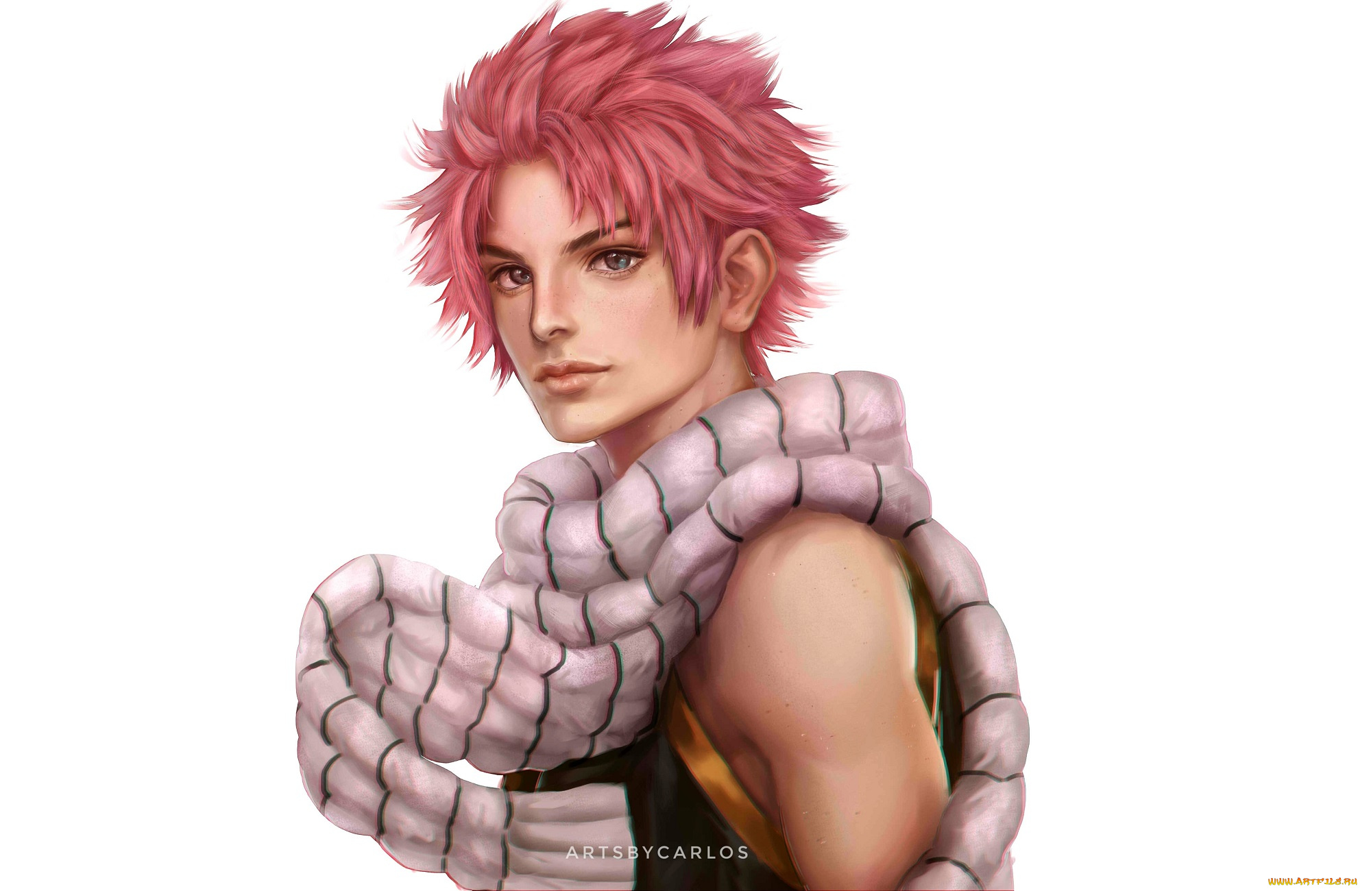 аниме, fairy, tail, нацу