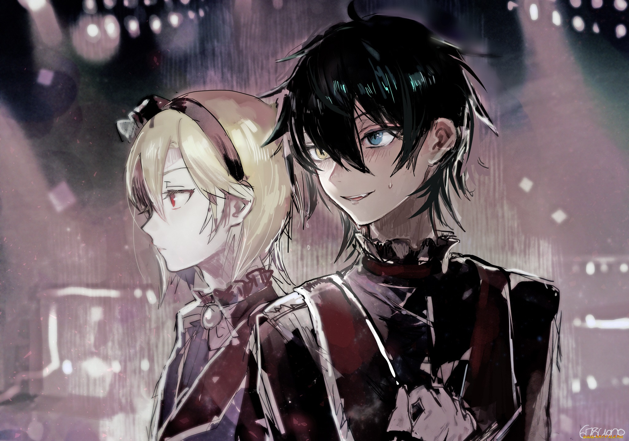 аниме, ensemble, stars, парни