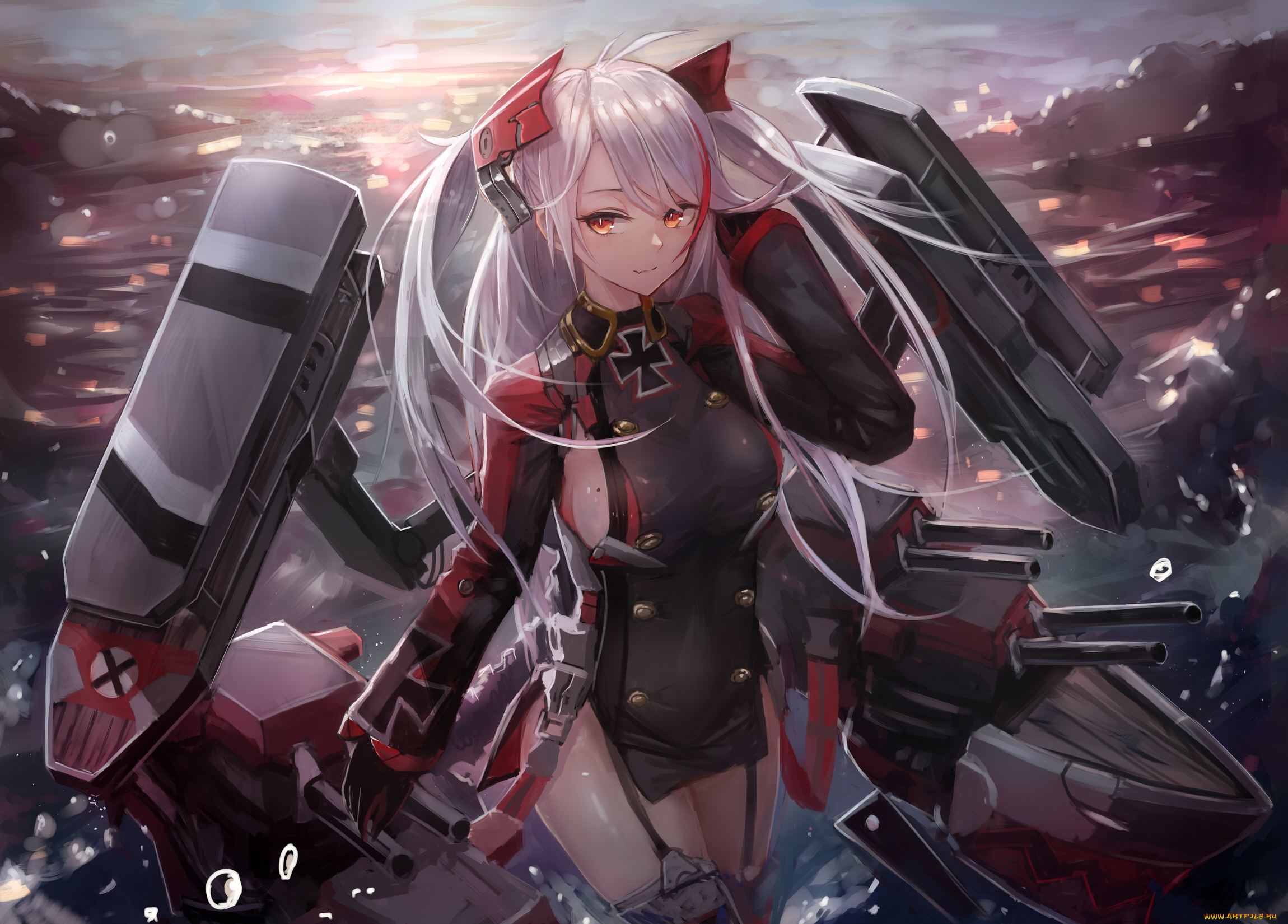 аниме, kantai, collection, девушка