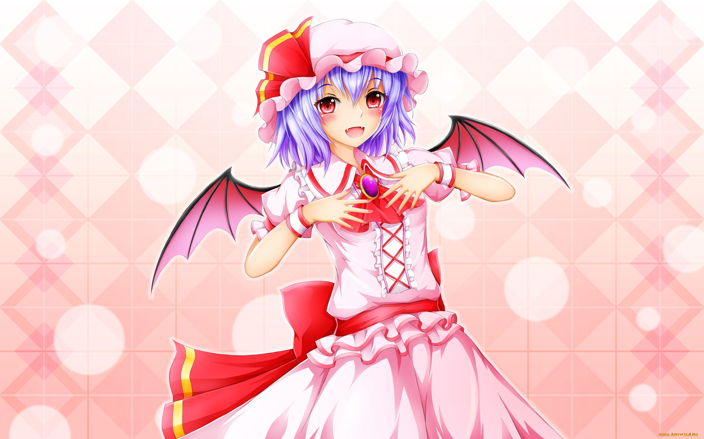 аниме, touhou, девочка