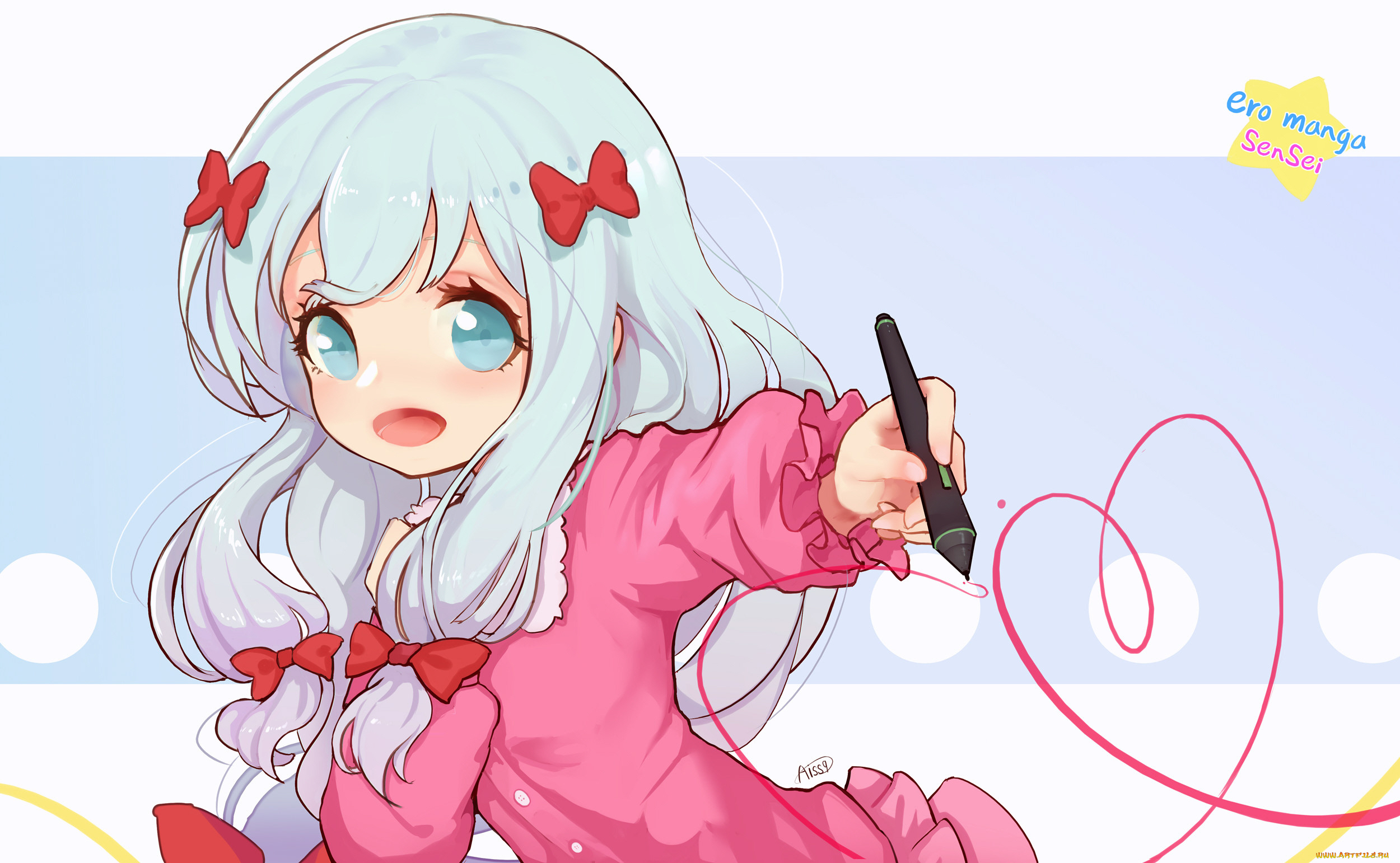 аниме, eromanga-sensei, девушка