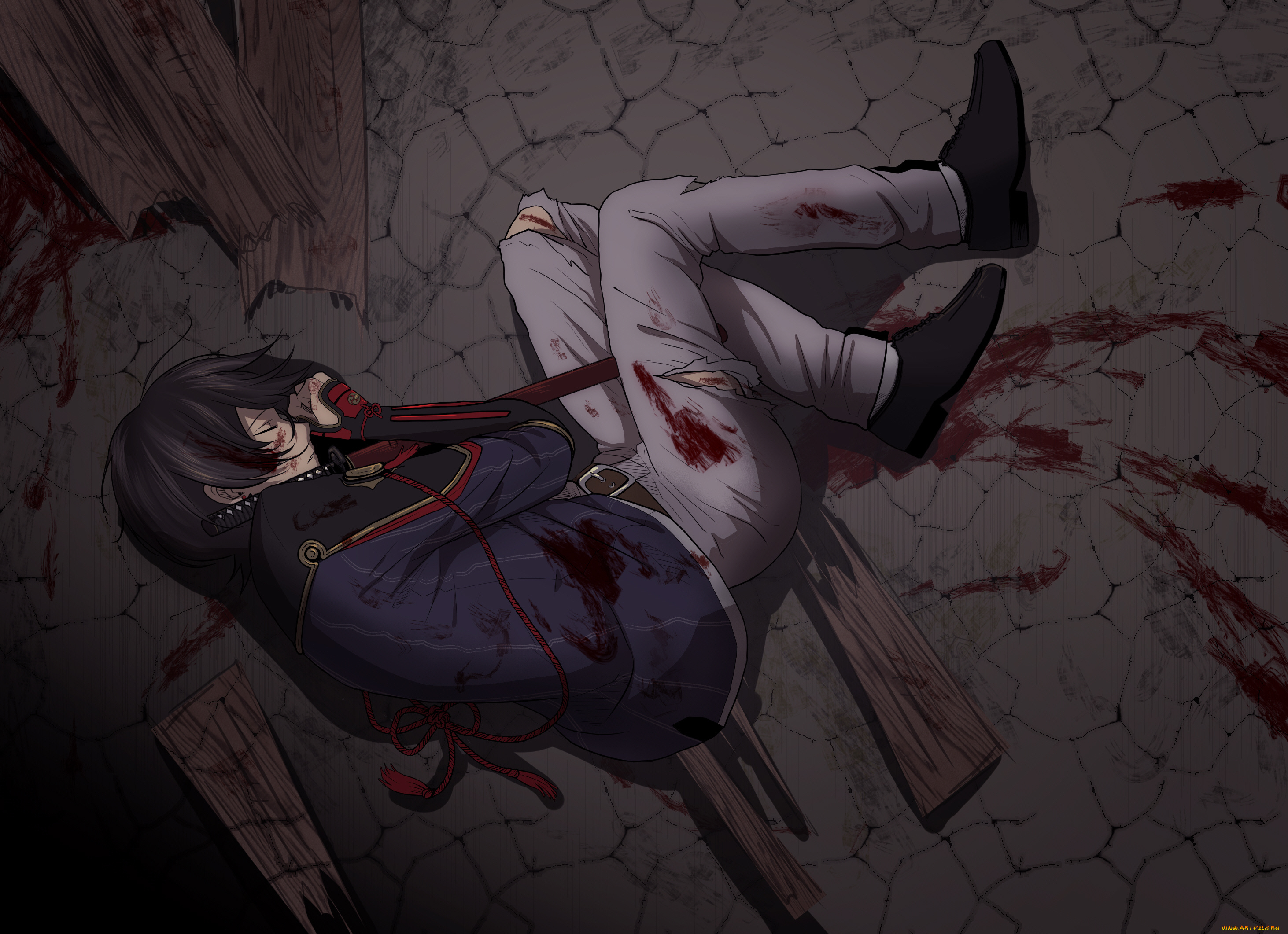 аниме, ensemble, stars, парень