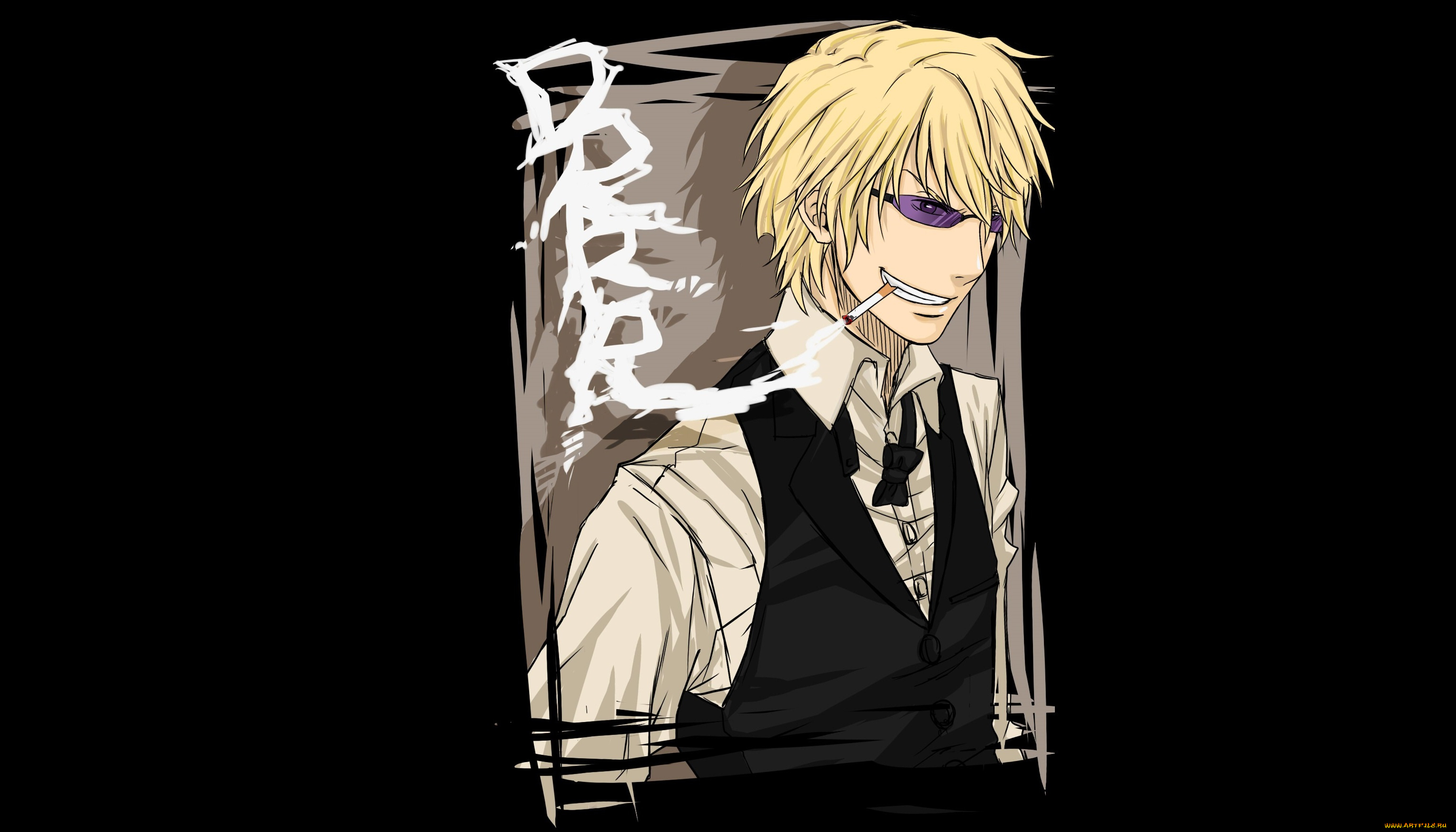 аниме, durarara, шизуо