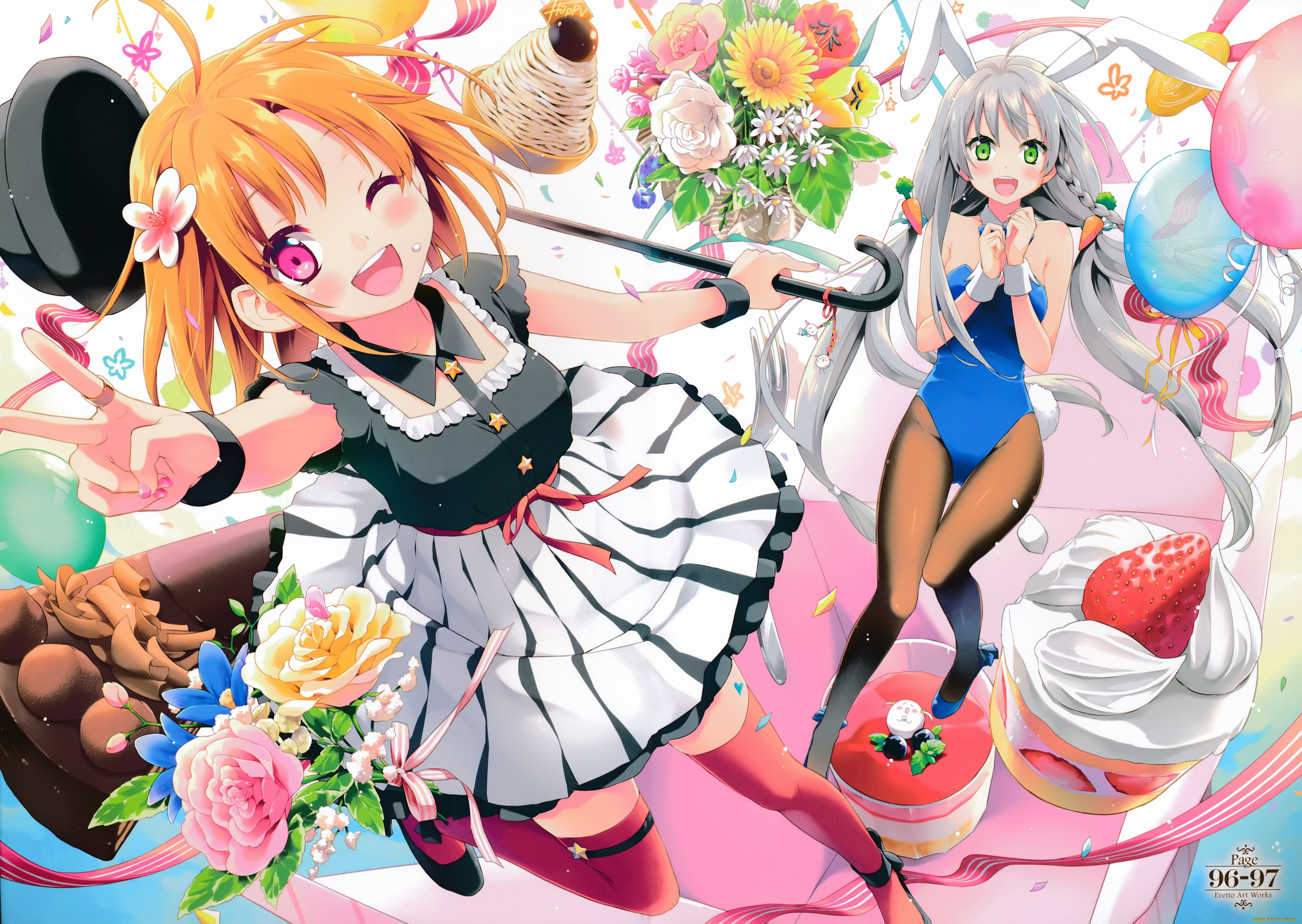 аниме, kantoku, , artbook, девушка