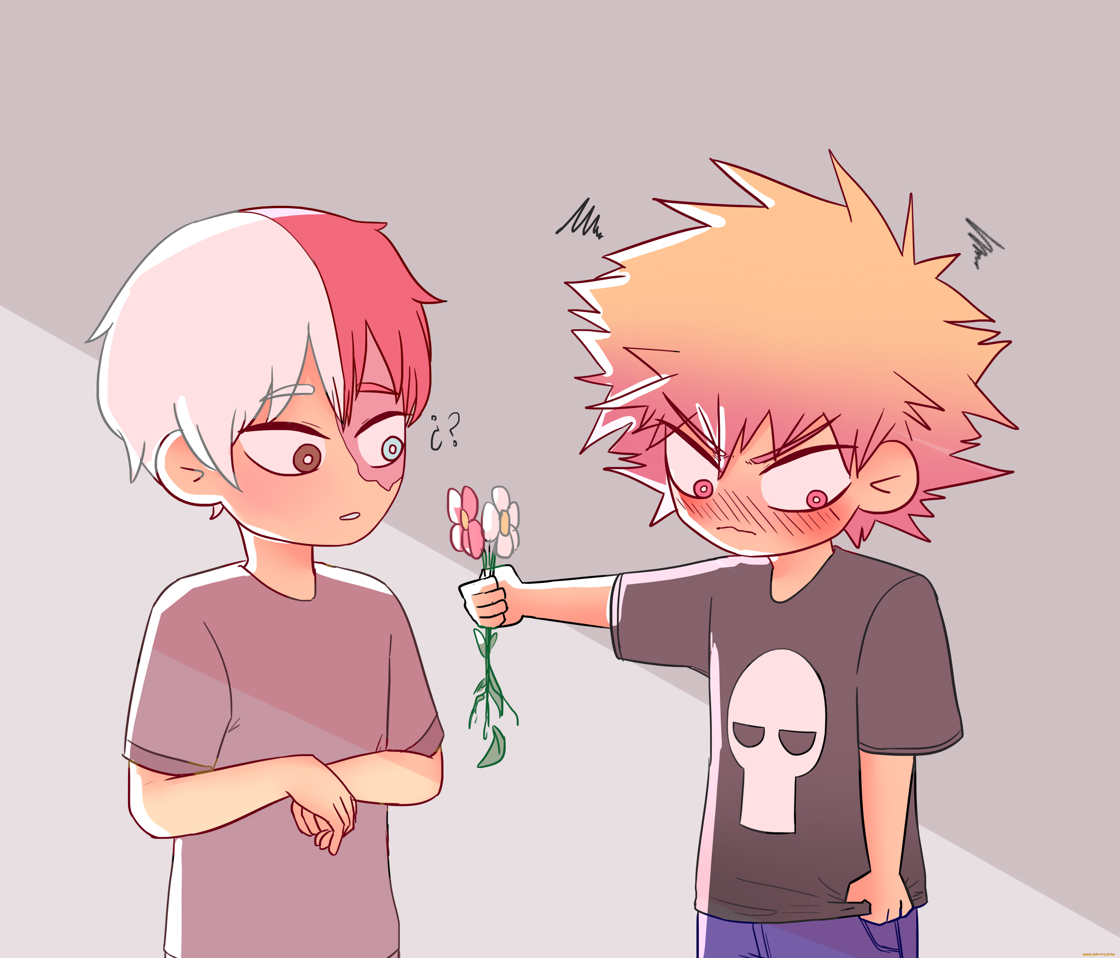 аниме, boku, no, hero, academia, мальчики