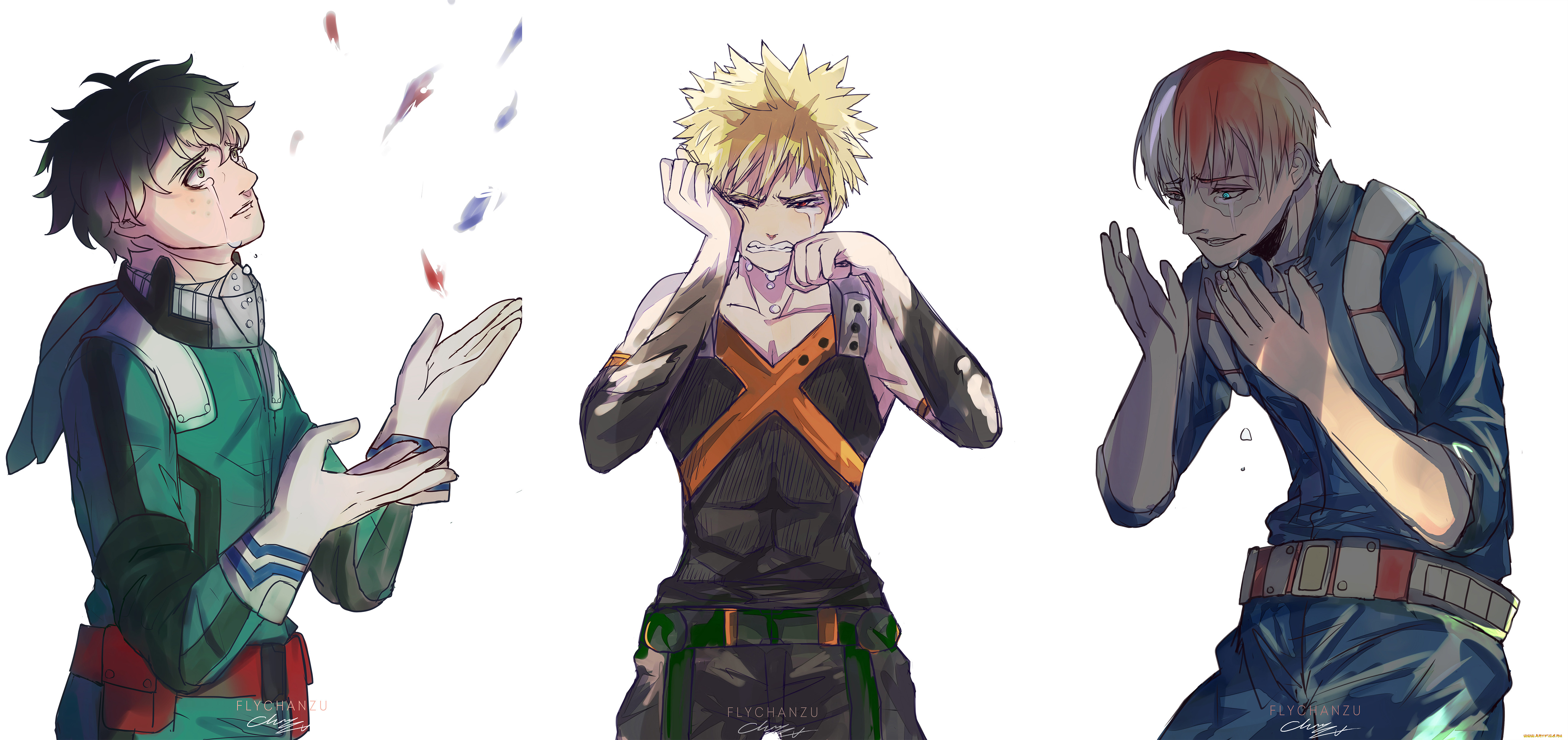 аниме, boku, no, hero, academia, парни