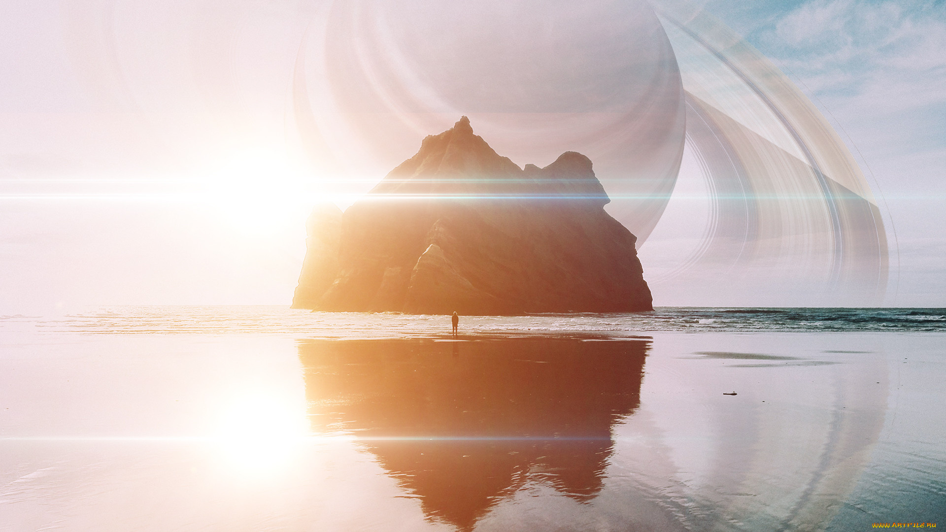 3д, графика, атмосфера, настроение, , atmosphere, , , mood, , человек, планета, поверхность