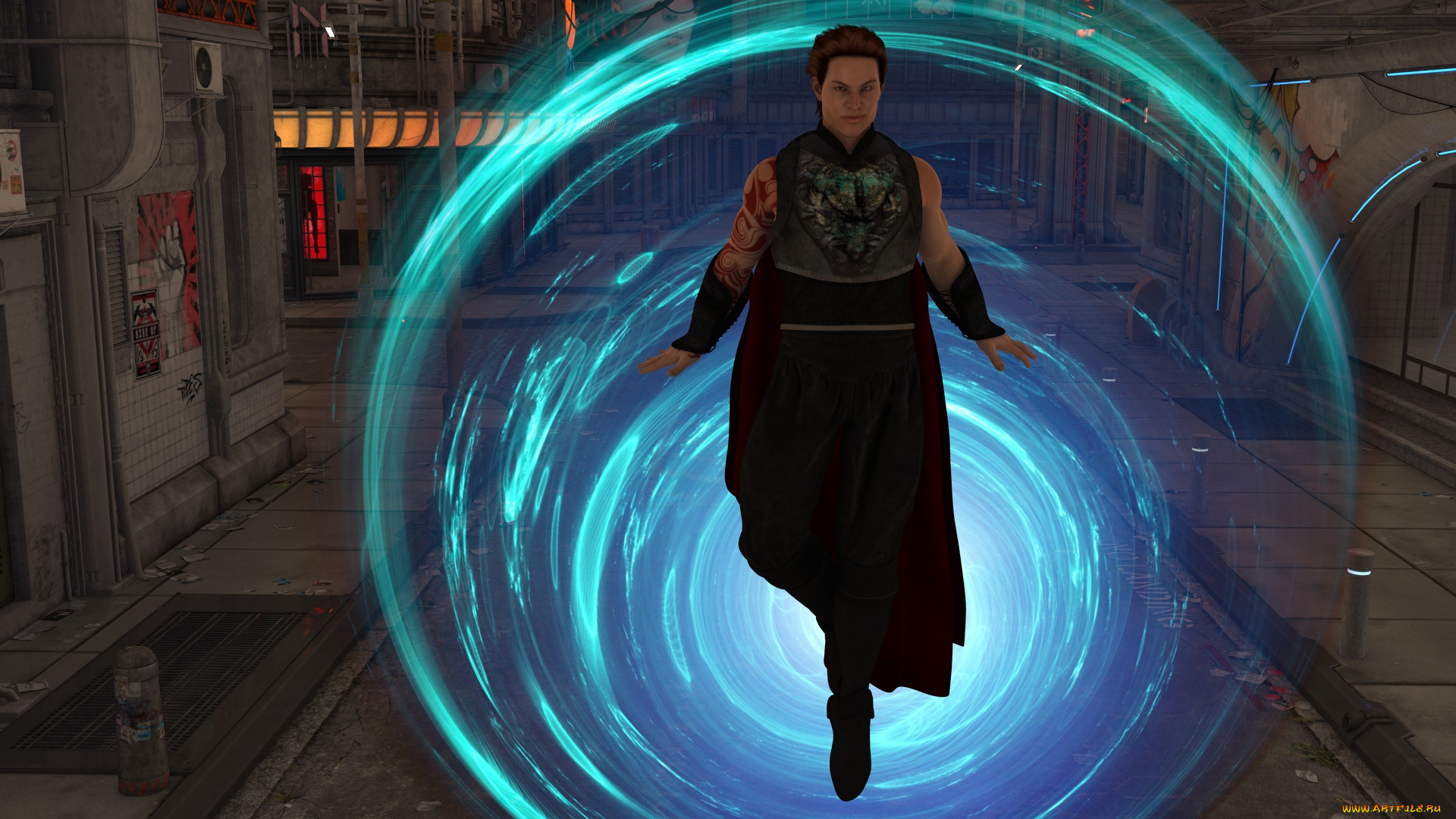 3д, графика, фантазия, , fantasy, фон, взгляд, девушка