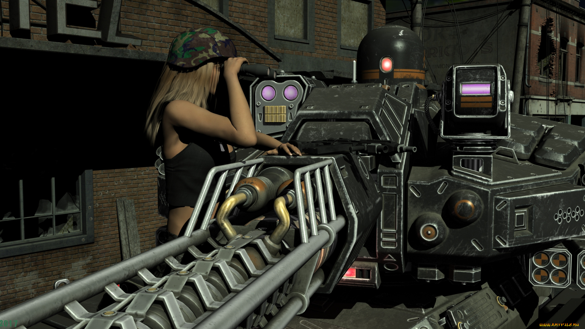 3д, графика, фантазия, , fantasy, фон, взгляд, девушка