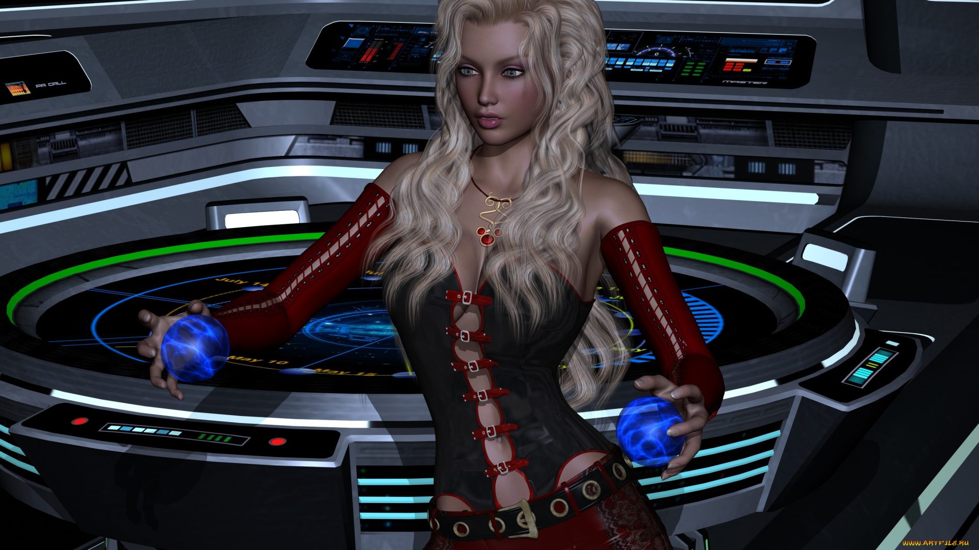 3д, графика, фантазия, , fantasy, взгляд, фон, девушка