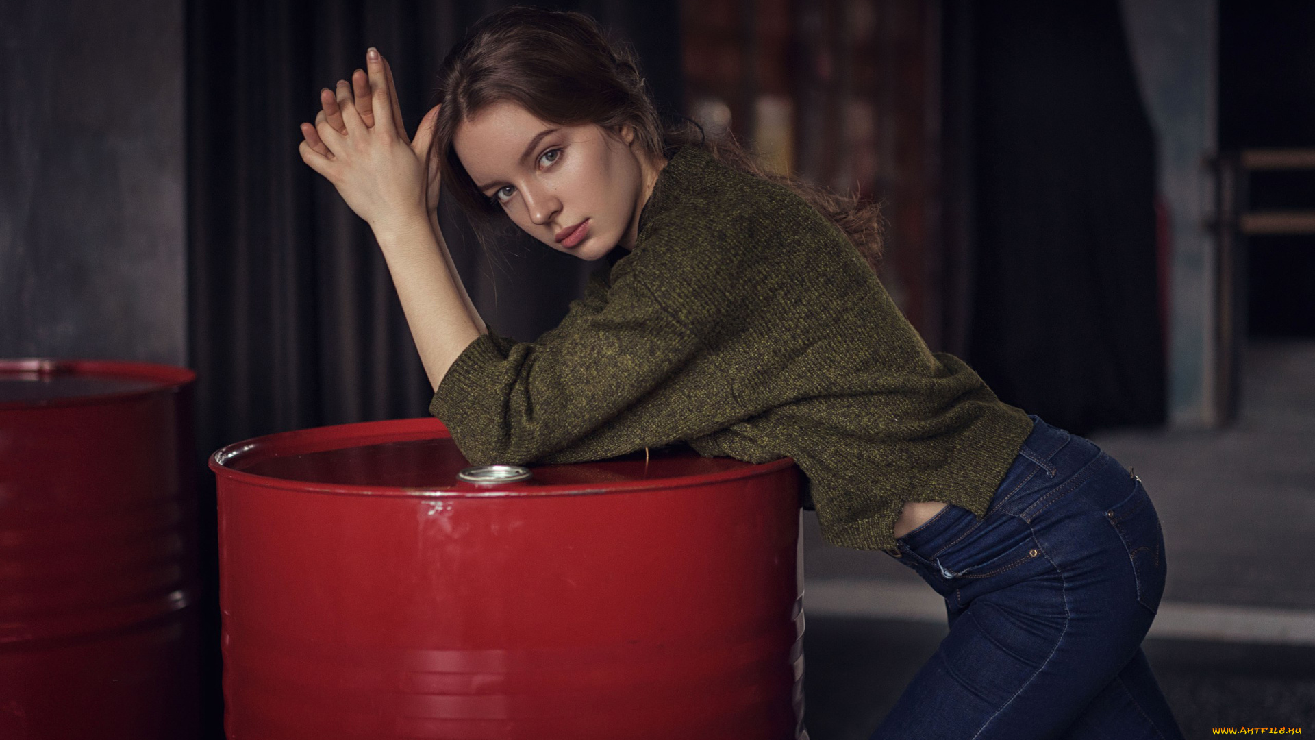 девушка, девушки, -unsort, , брюнетки, темноволосые, модель