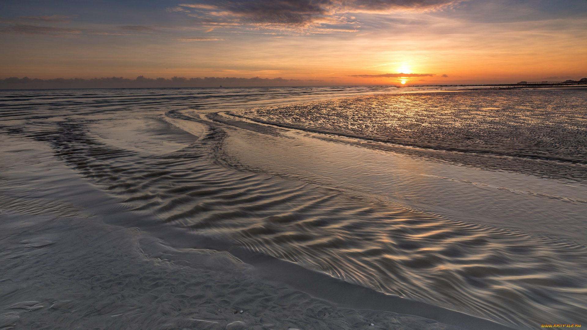 природа, восходы, закаты, простор