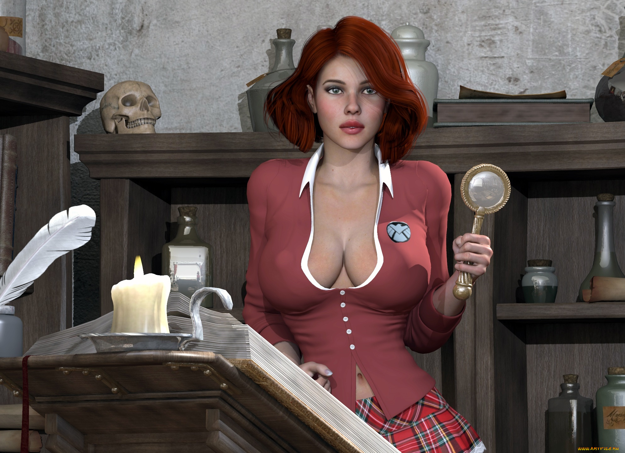 3д, графика, люди, , people, фон, взгляд, девушка