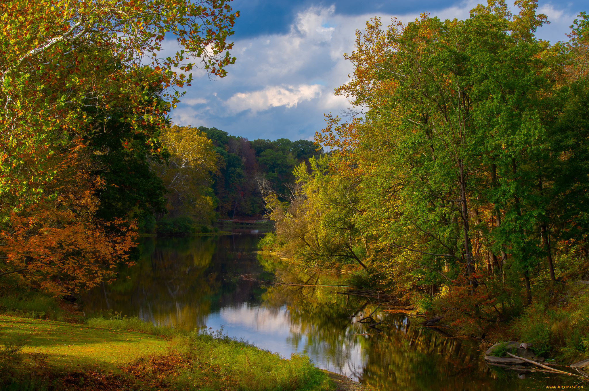 природа, реки, озера, простор