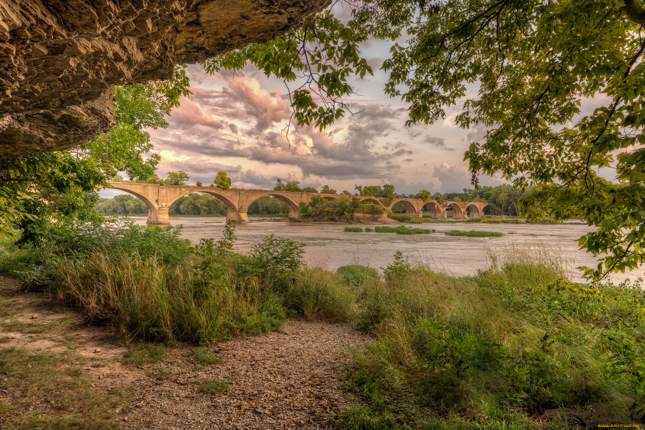 природа, реки, озера, простор