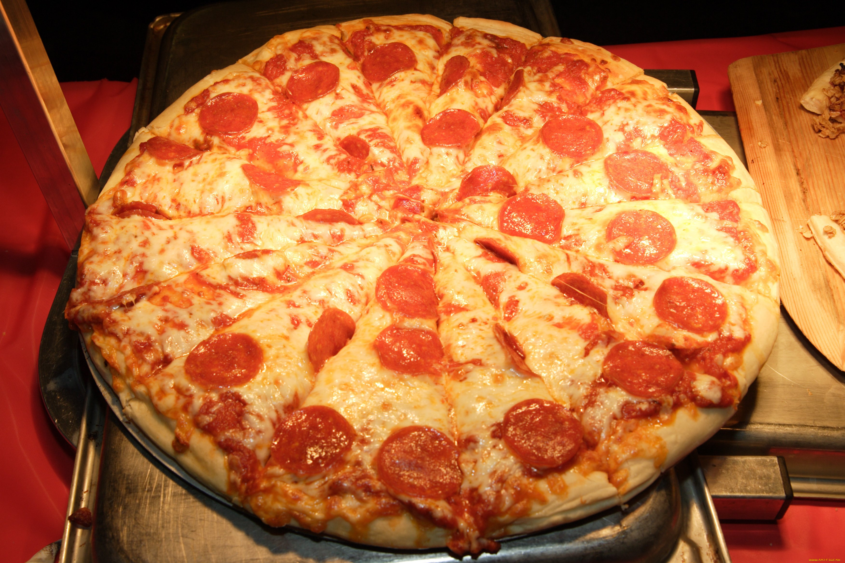 еда, пицца, колбаса, сыр