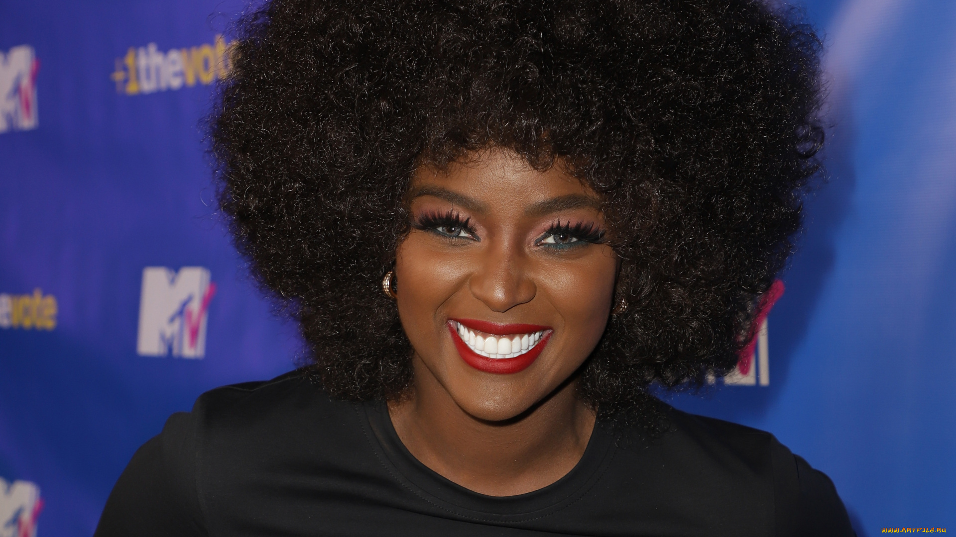 amara, la, negra, музыка, красотка, чернокожая, взгляд, макияж, поза, причёска, темнокожая, девушка, певица, amara, la, negra