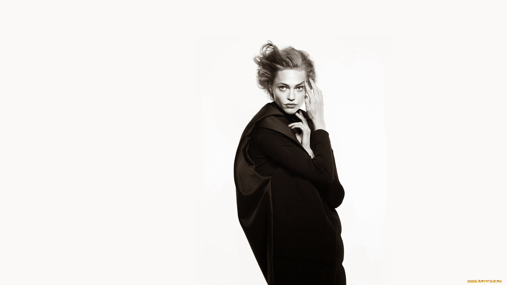 девушки, саша, пивоварова, модель, черно-белая, наряд