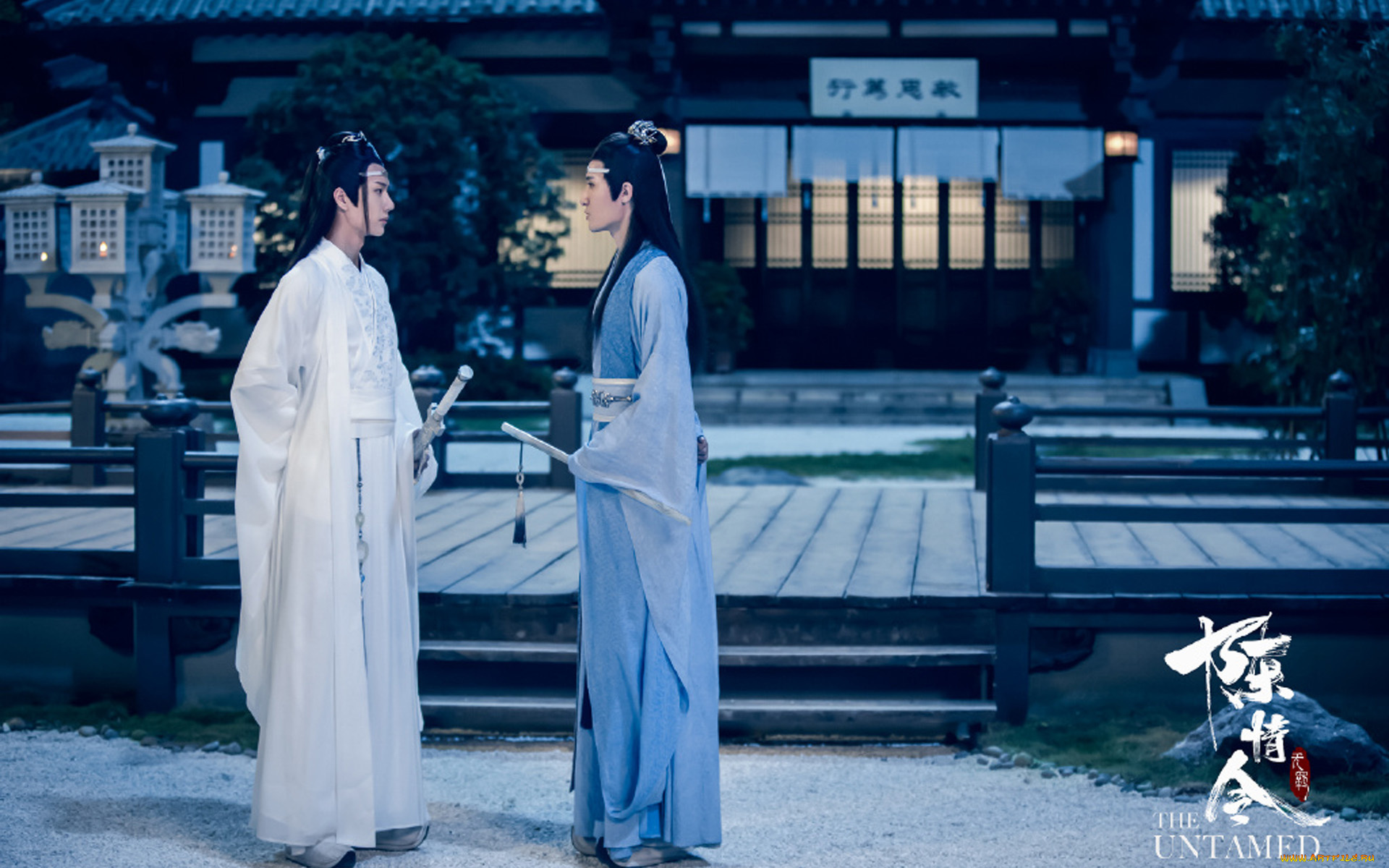 кино, фильмы, the, untamed, двор, здания, разговор