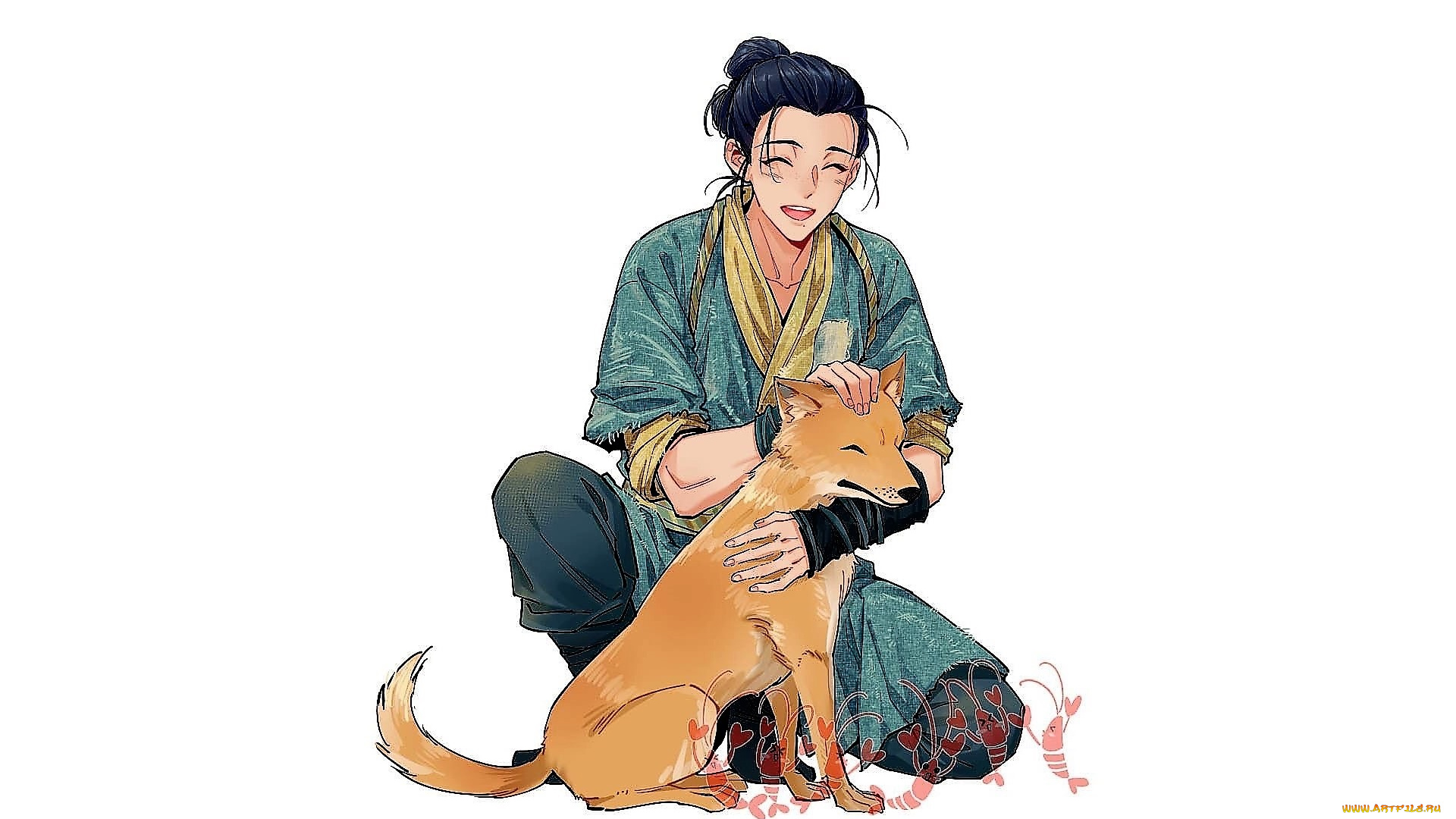 рисованное, кино, , мультфильмы, парень, собака, нефритовая, династия