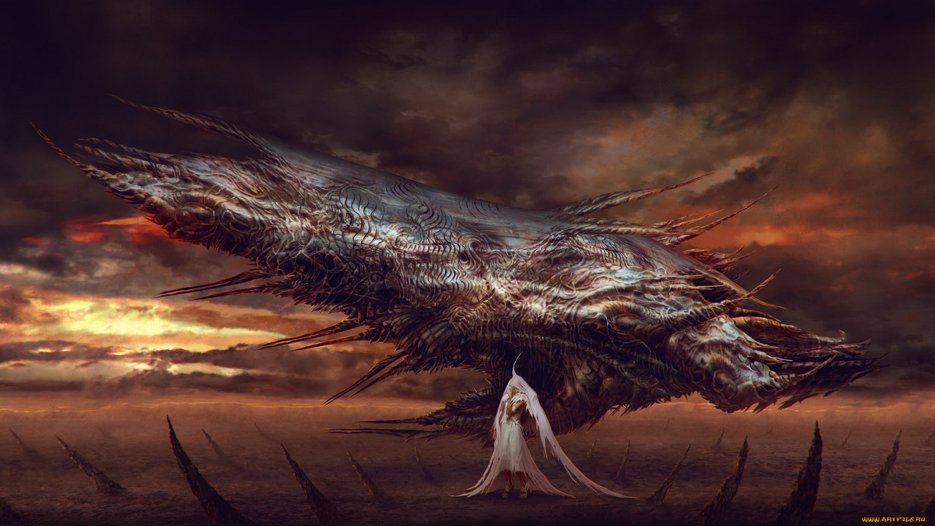 tormentum, -, dark, sorrow, видео, игры, девушка, фон, существо