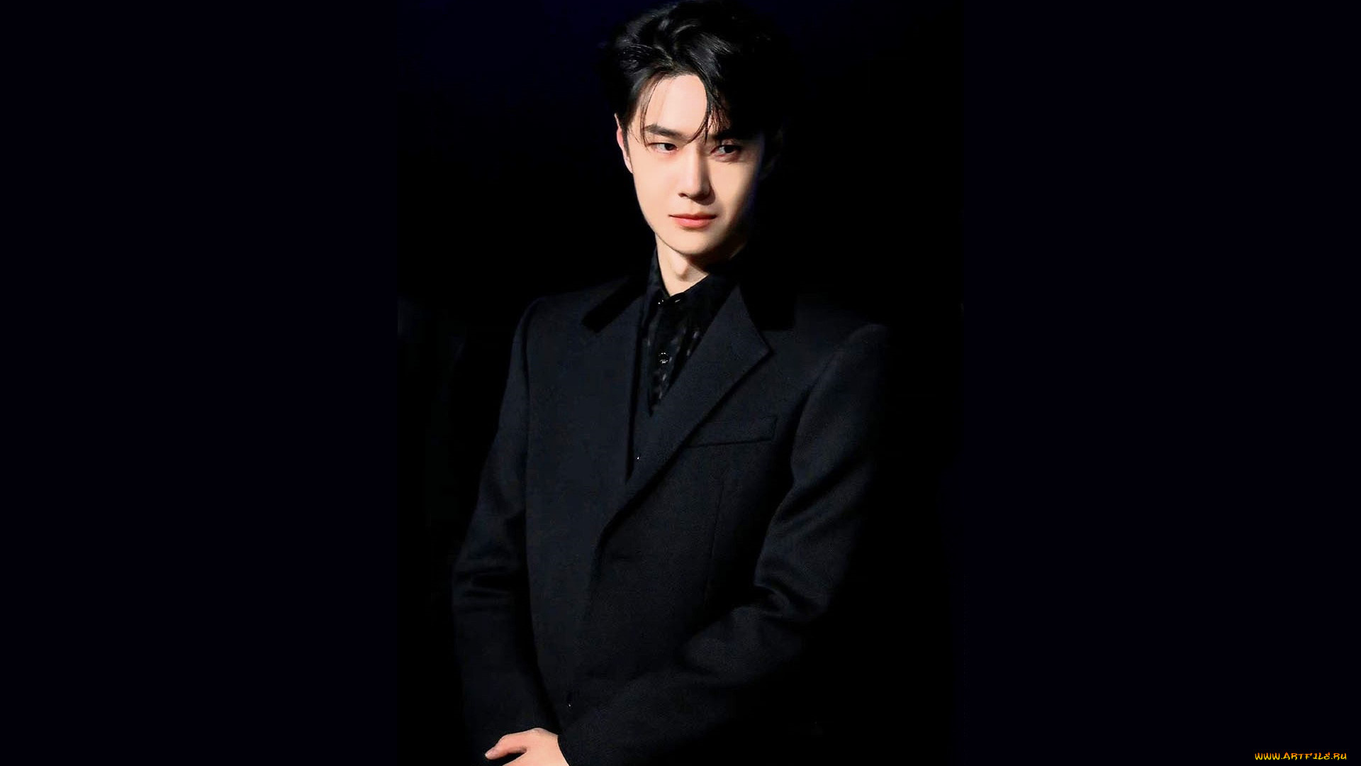 мужчины, wang, yi, bo, актер, пиджак