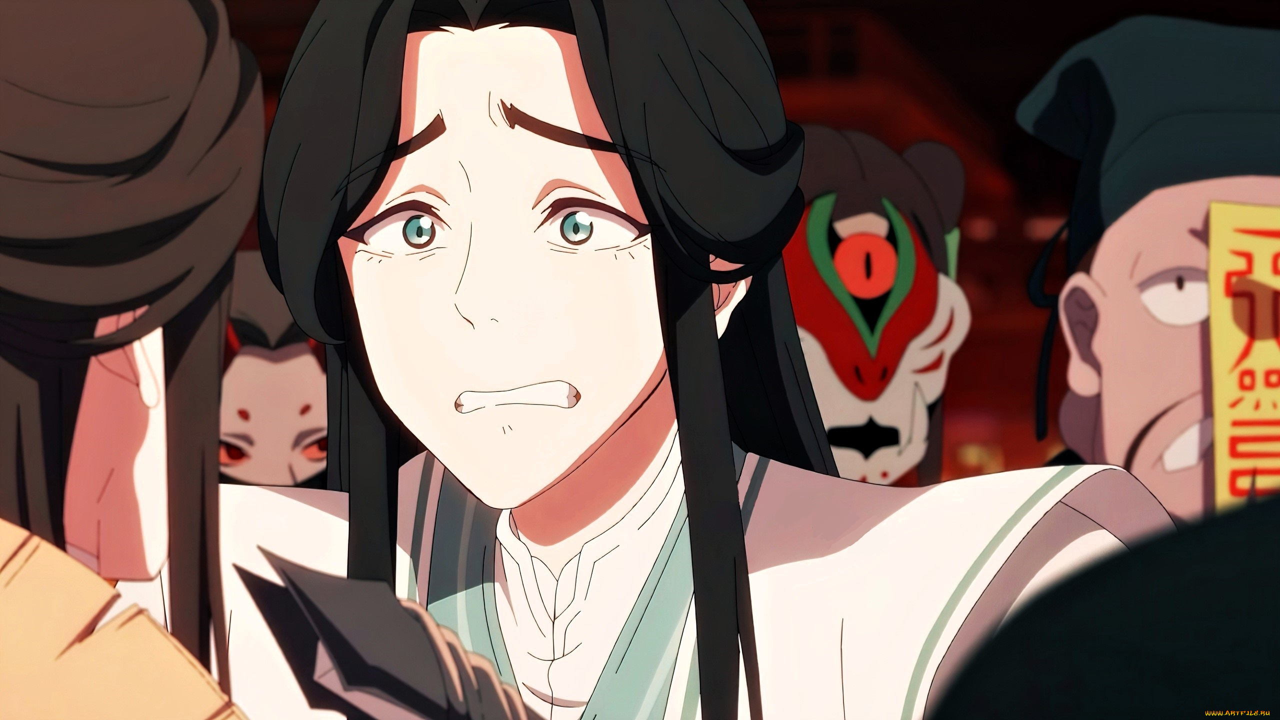 аниме, tian, guan, ci, fu, персонажи