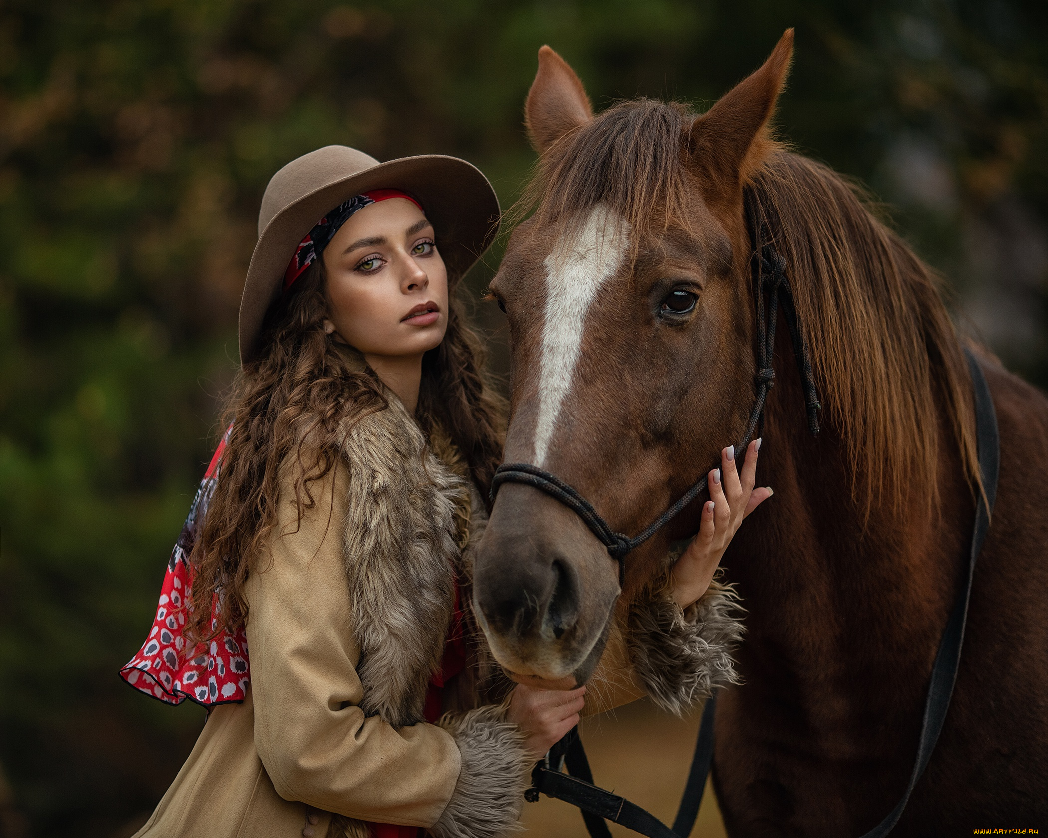 девушки, -, брюнетки, , шатенки, девушка, лошадь