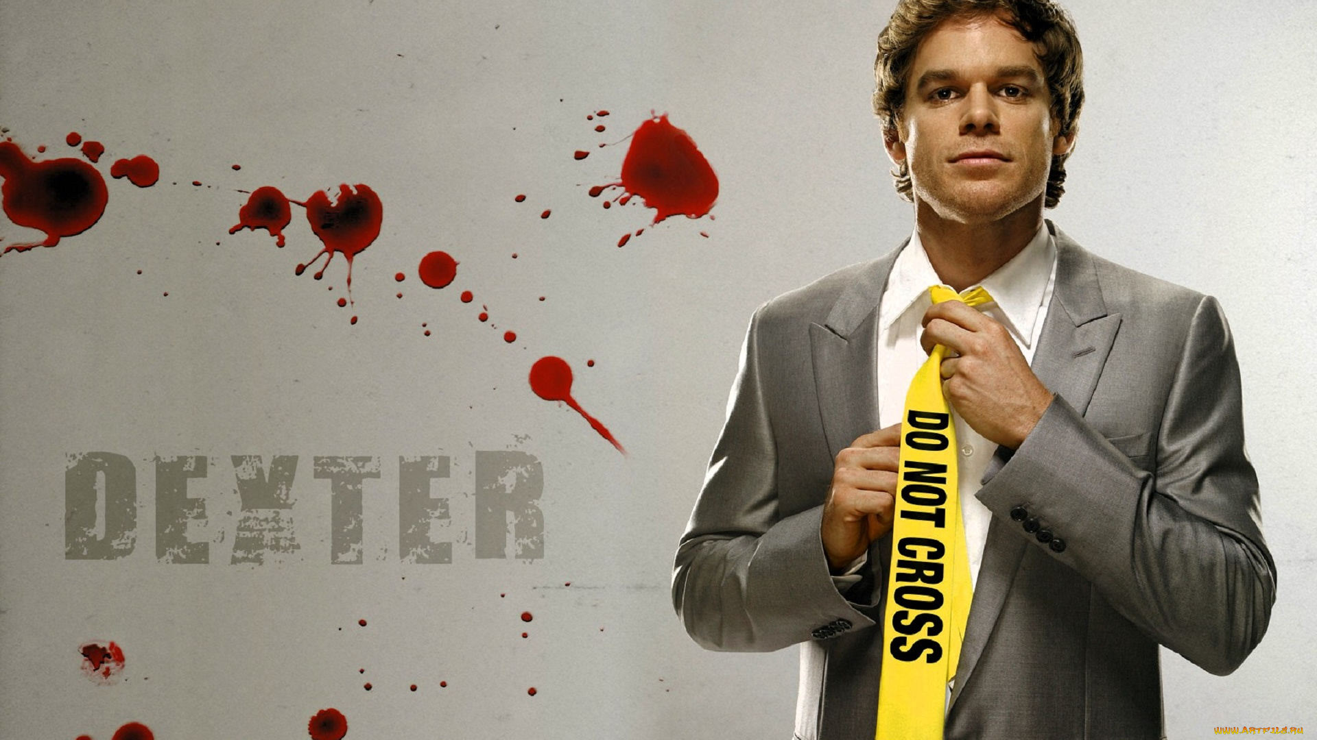 кино, фильмы, dexter, декстер, маньяк, костюм, галстук, кровь