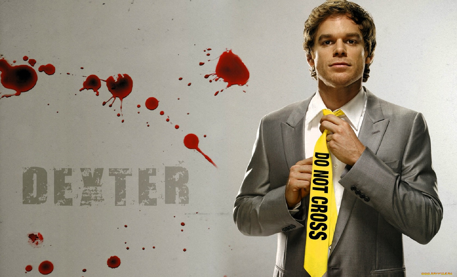 кино, фильмы, dexter, декстер, маньяк, костюм, галстук, кровь