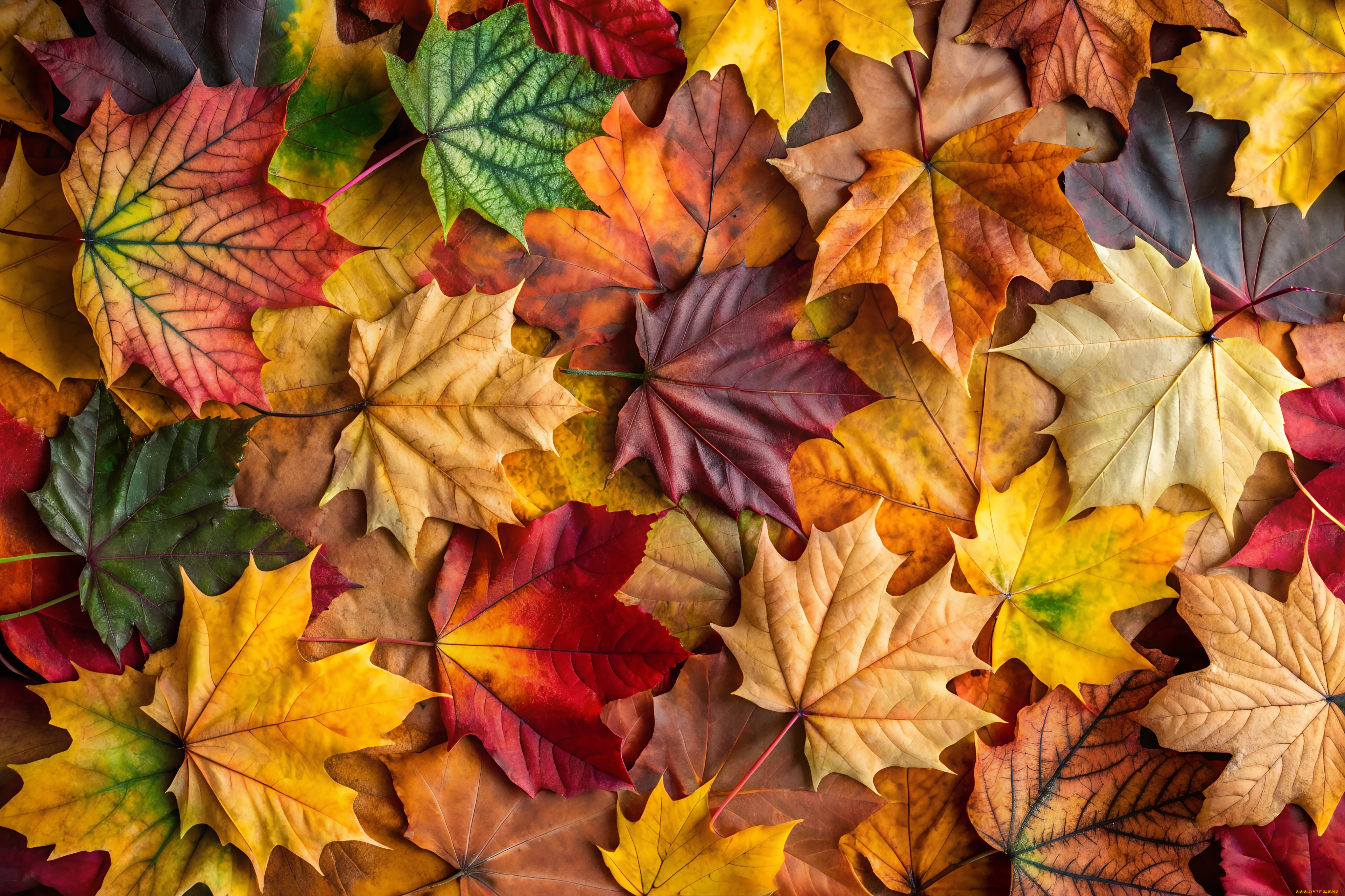 природа, листья, осень