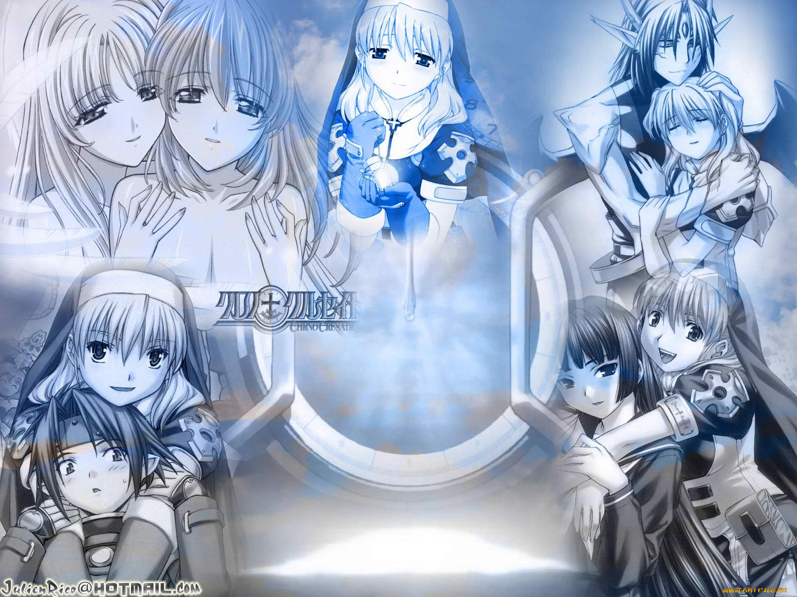 аниме, chrno, crusade