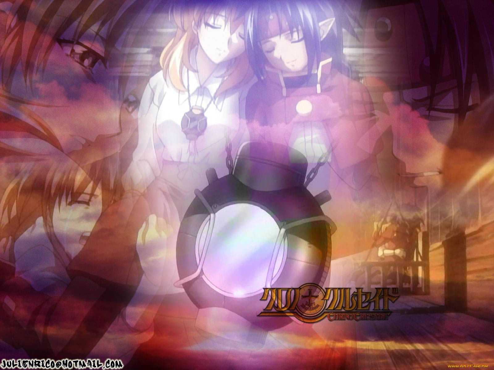 аниме, chrno, crusade