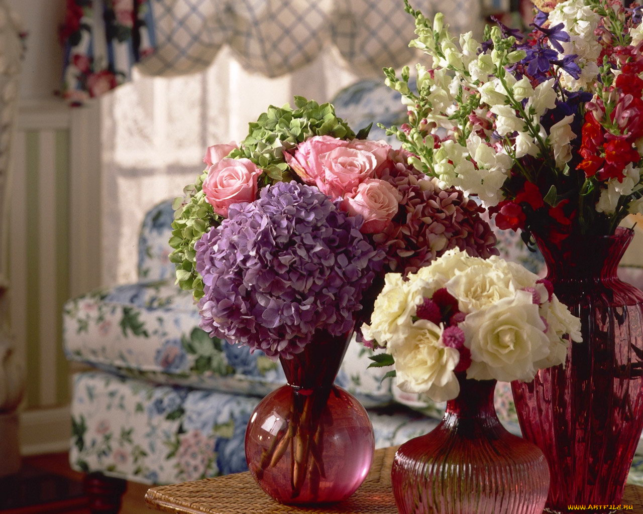 цветы, букеты, композиции