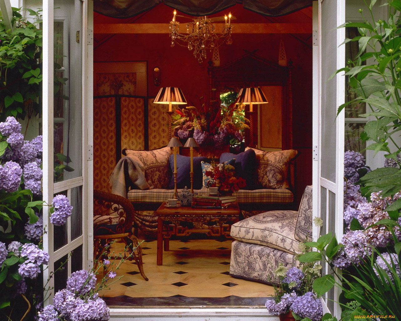 интерьер, гостиная