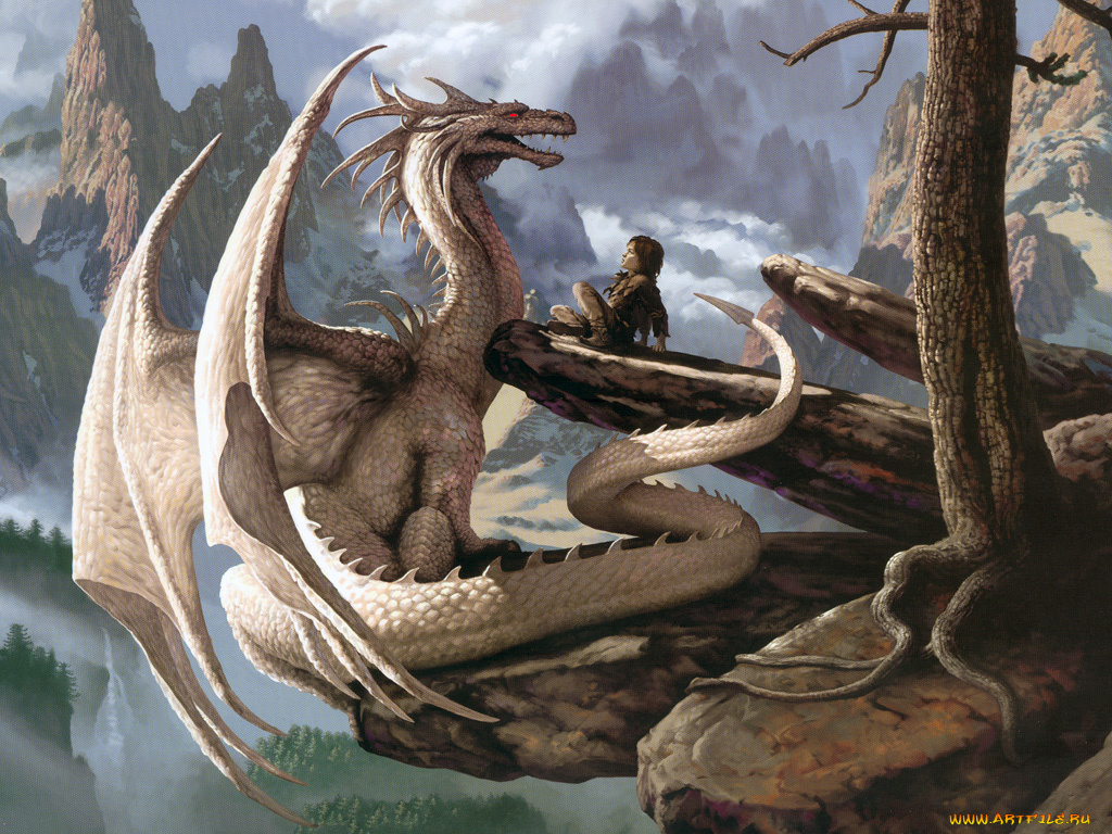 фэнтези, драконы