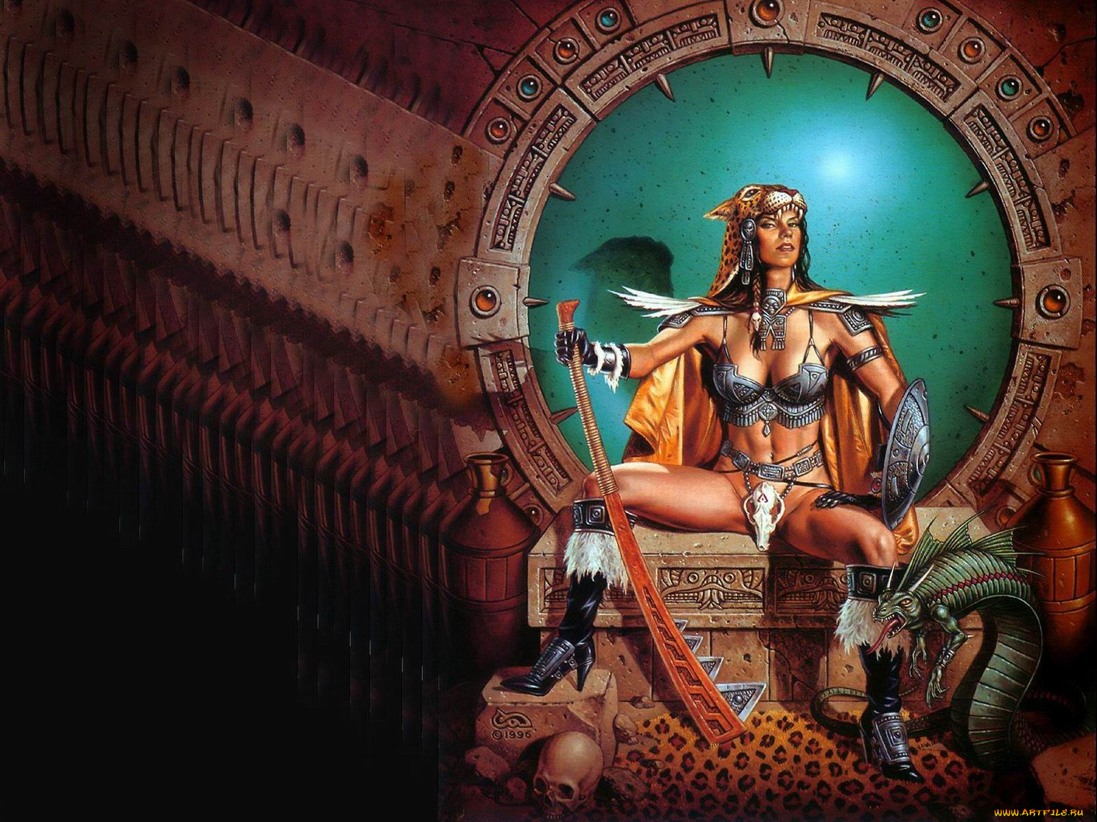 фэнтези, красавицы, чудовища