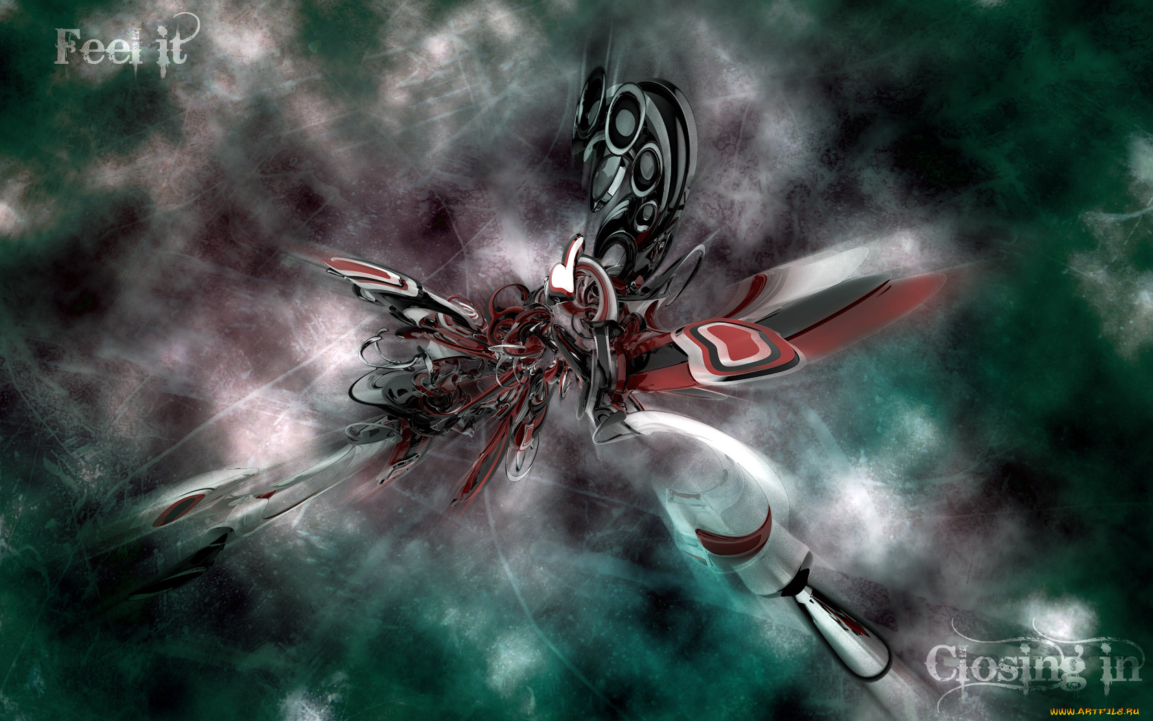 3д, графика, abstract, абстракции