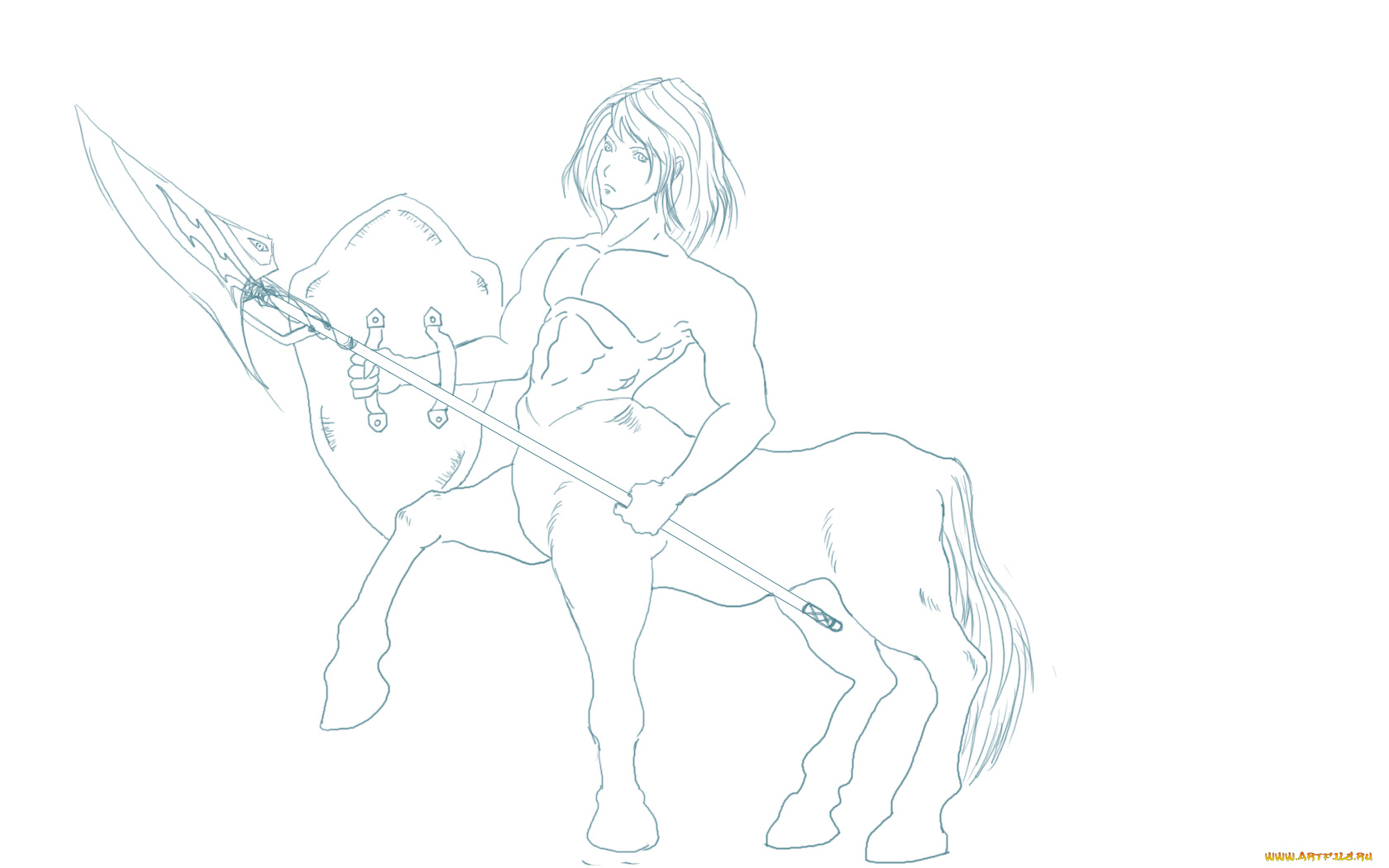 рисованные, минимализм