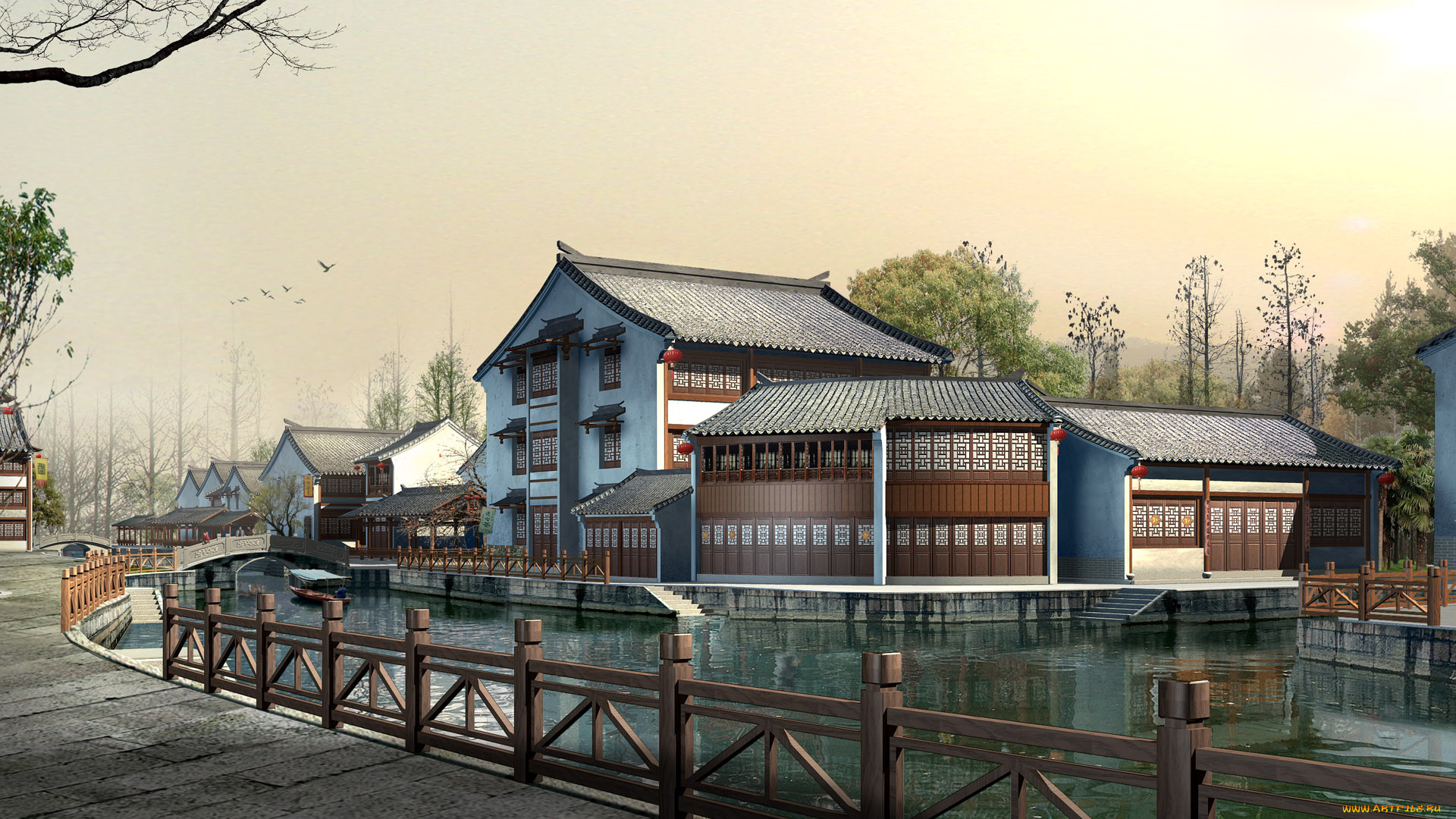 3д, графика, architecture, архитектура