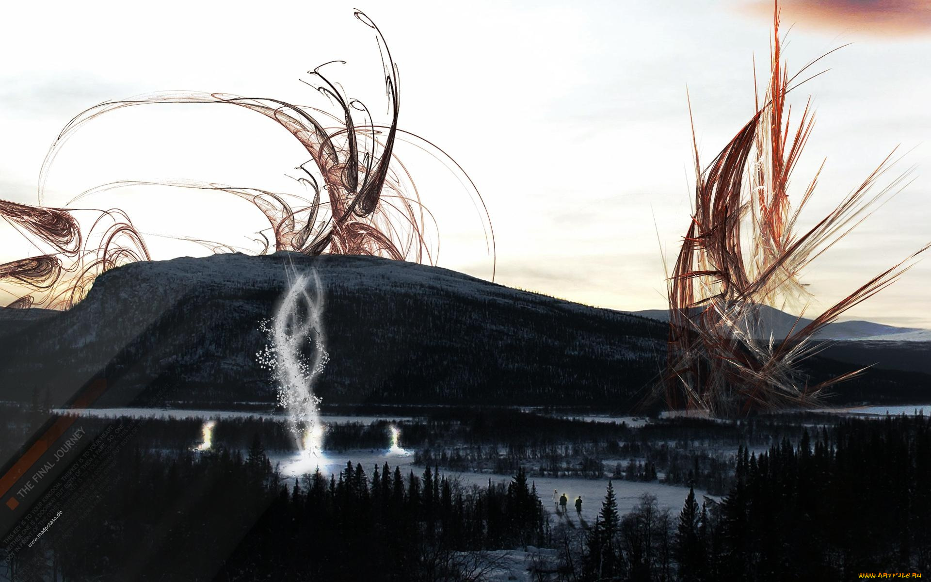 3д, графика, nature, landscape, природа