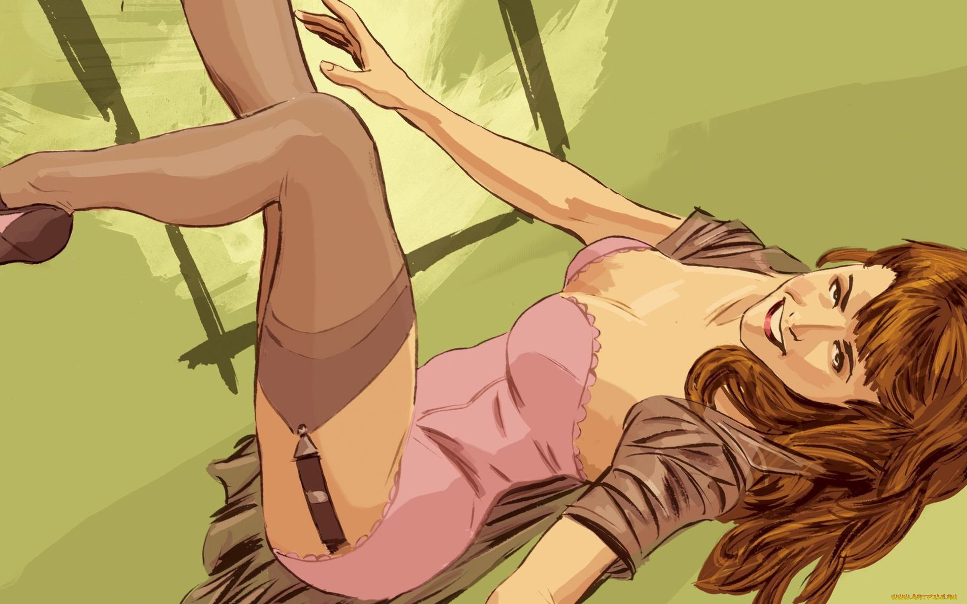 рисованные, люди