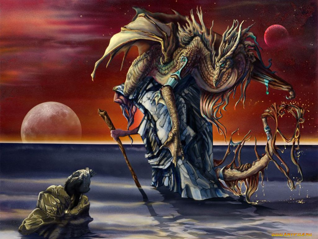 фэнтези, драконы