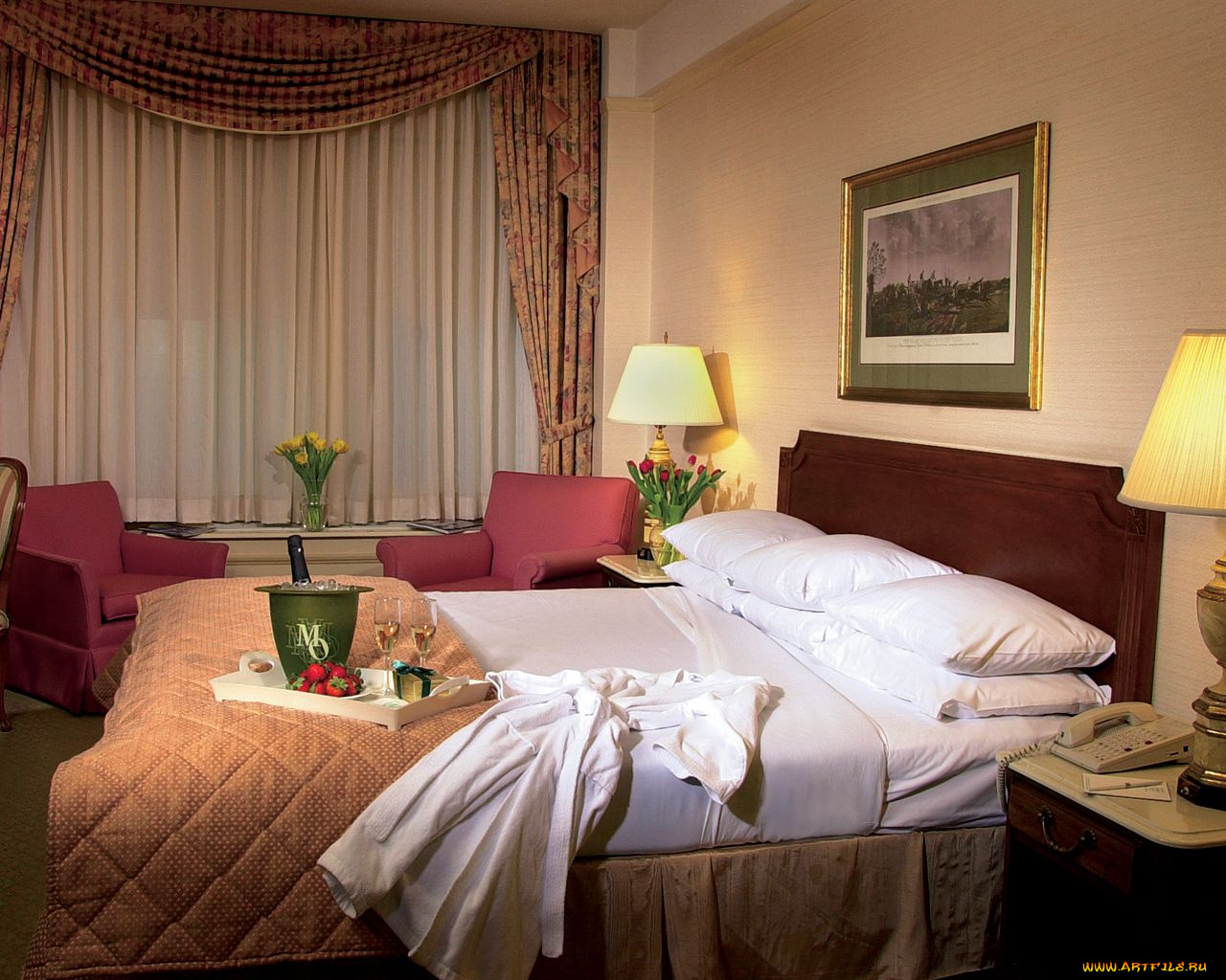 интерьер, спальня